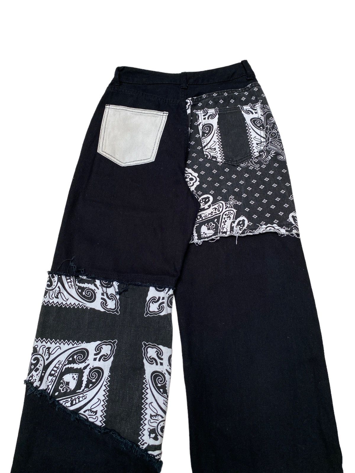 Designer × Shein × Vintage Vintage Brand Shein Patchwork Jeans 2000s Size US 26 / EU 42 - 5 Thumbnail