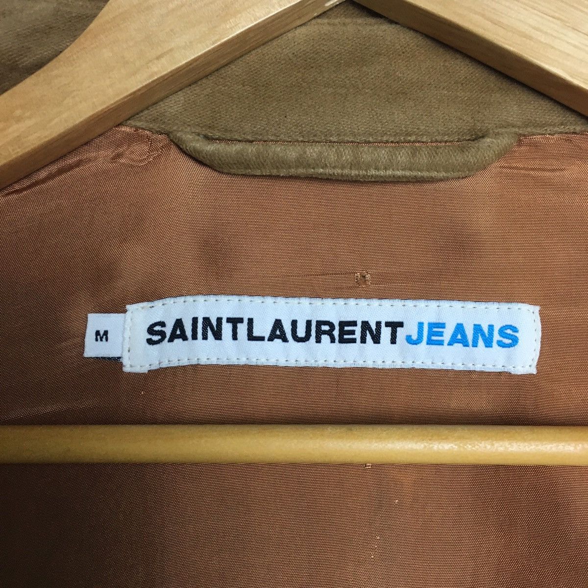 Yves Saint Laurent SAINT LAURENT JEANS COACH JACKET Size US M / EU 48-50 / 2 - 8 Thumbnail