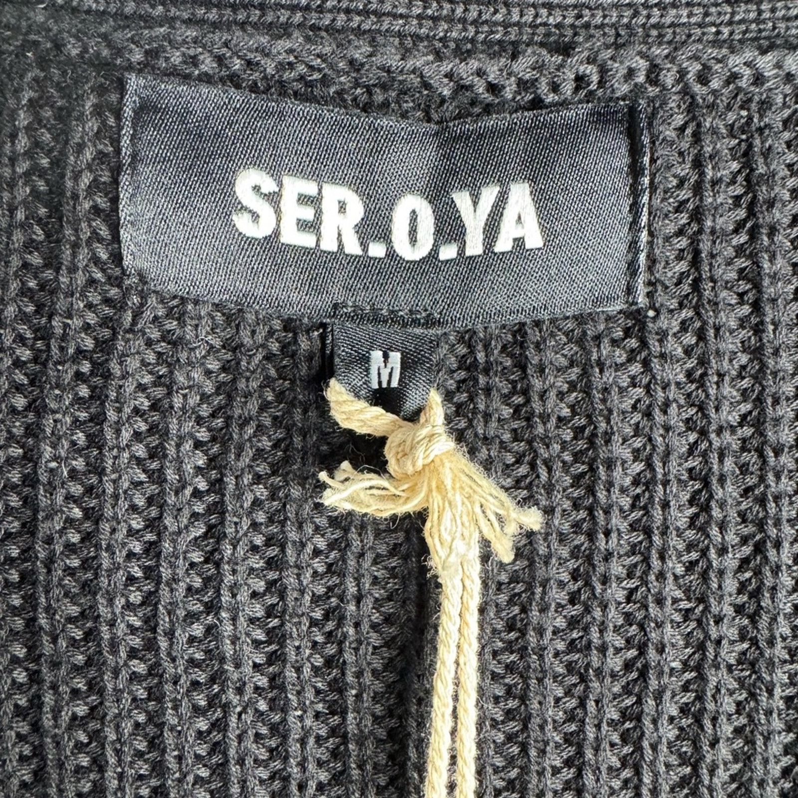 SER.O.YA NWT SER.O.YA Amanda Black Sweater Dress Size M / US 6-8 / IT 42-44 - 9 Thumbnail
