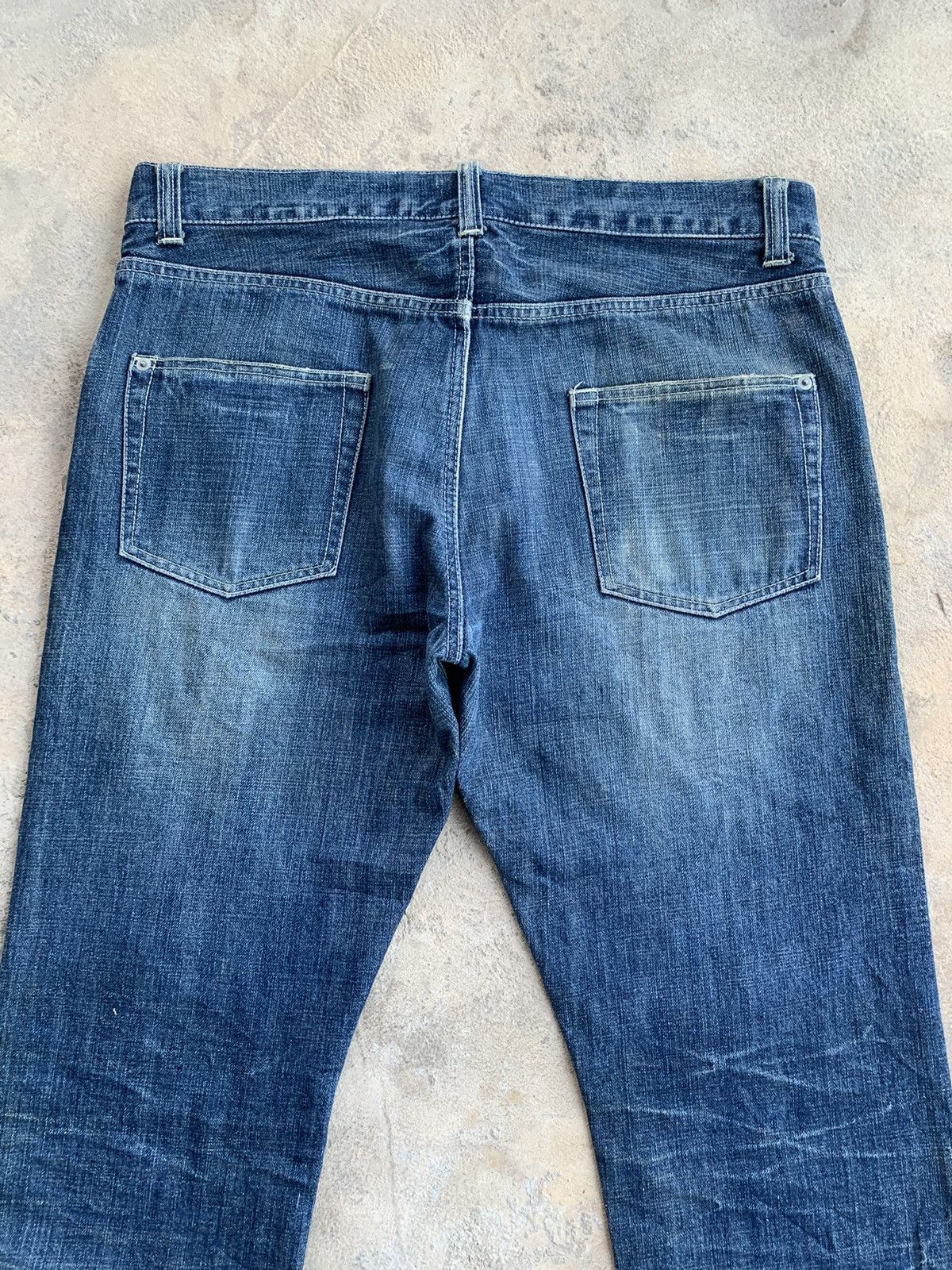 Japanese Brand × RAGEBLUE Rage Blue Redline Selvedge Distressed Denim Size US 36 / EU 52 - 5 Thumbnail