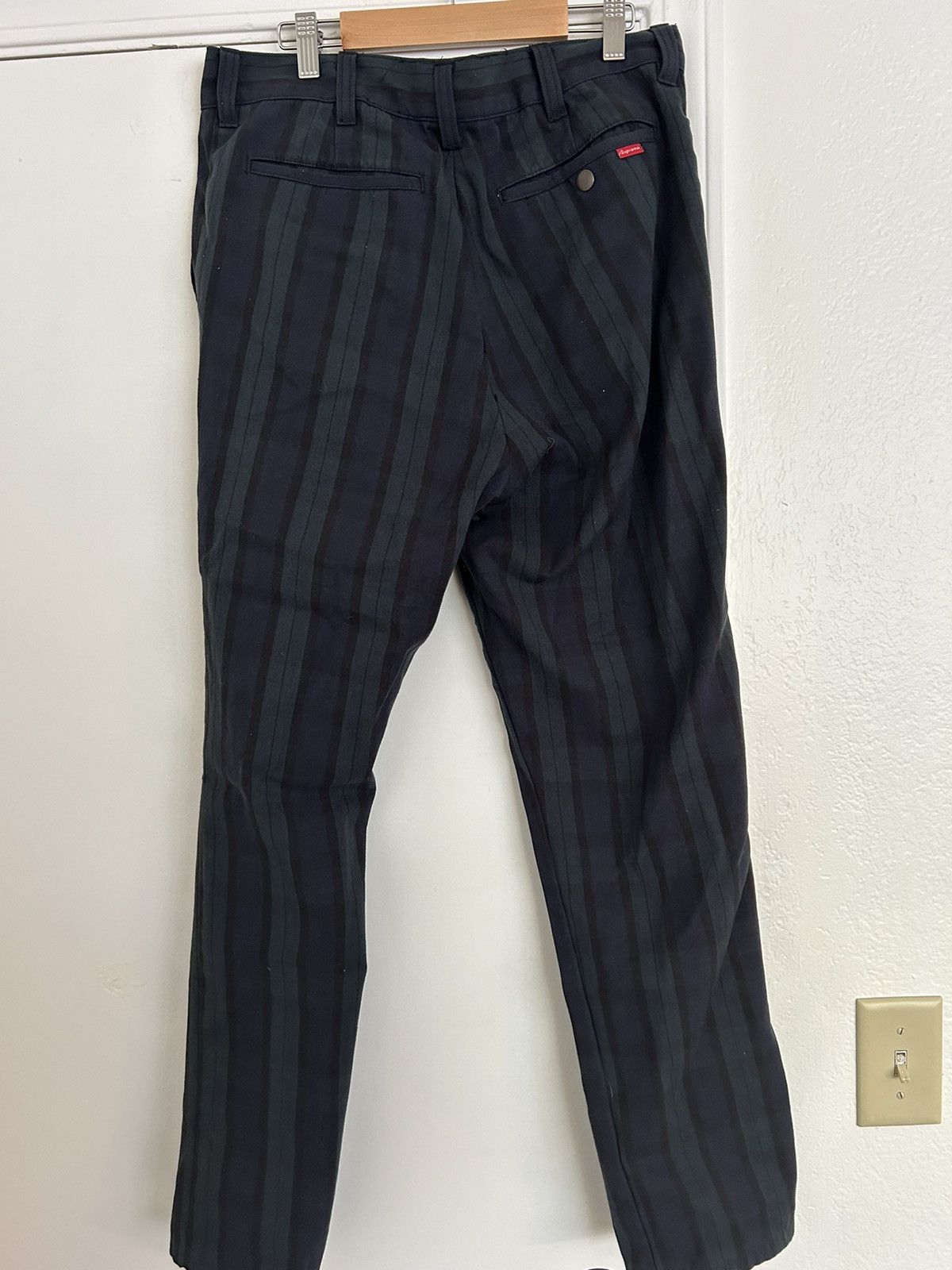 Supreme Supreme plaid pants Size US 31 - 2 Thumbnail