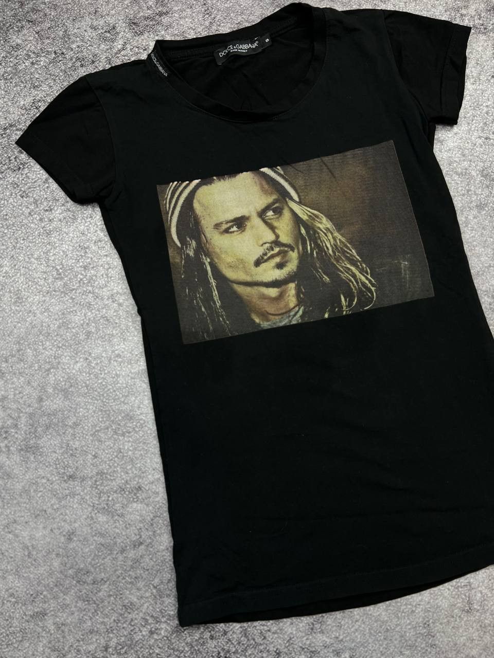Dolce & Gabbana Dolce & Gabbana Johnny Depp D&G Tee Shirt Size S / US 4 / IT 40 - 2 Thumbnail