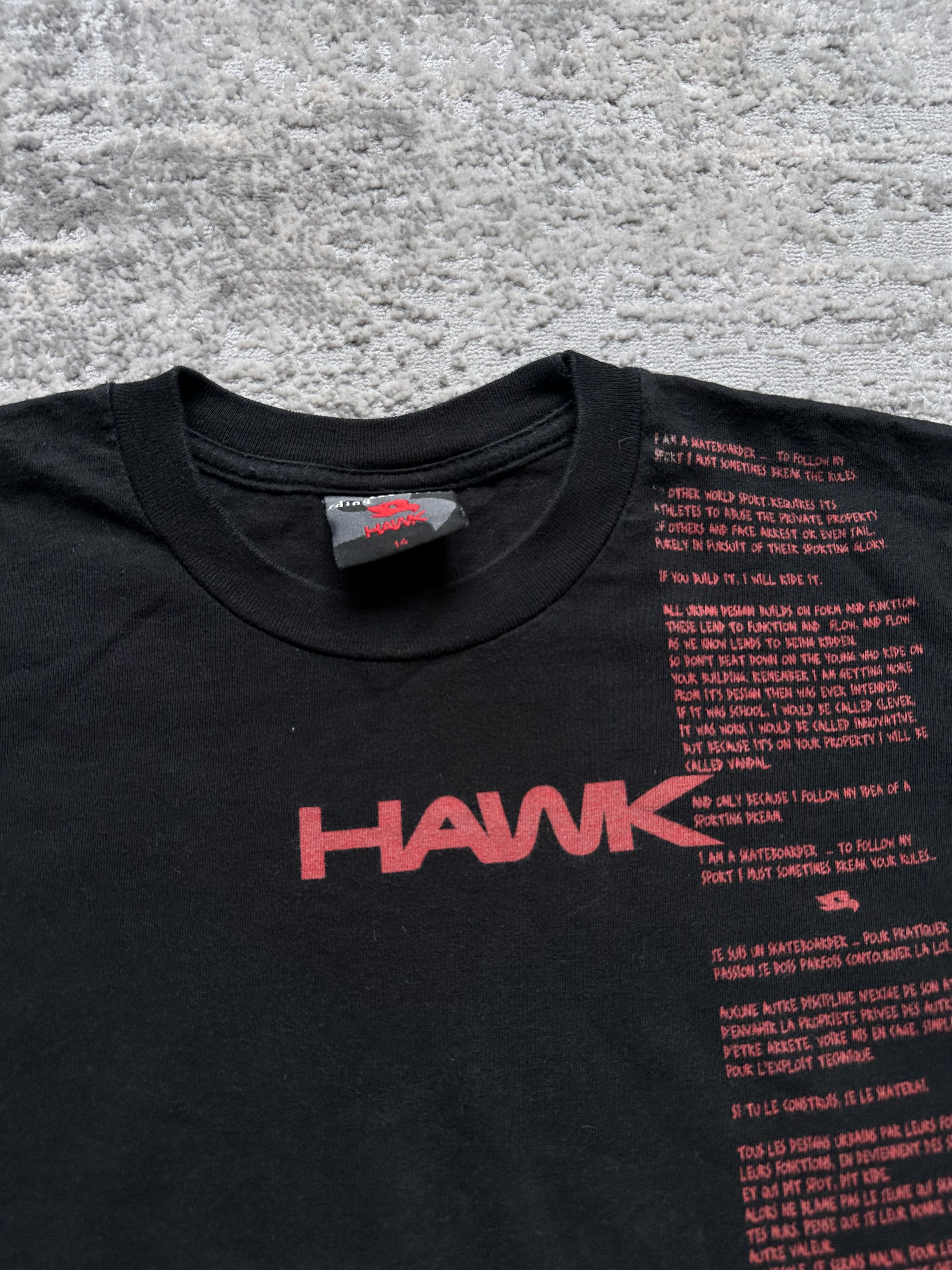 Tony Hawk Tony Hawk vintage skateboard t shirt Size US S / EU 44-46 / 1 - 3 Thumbnail