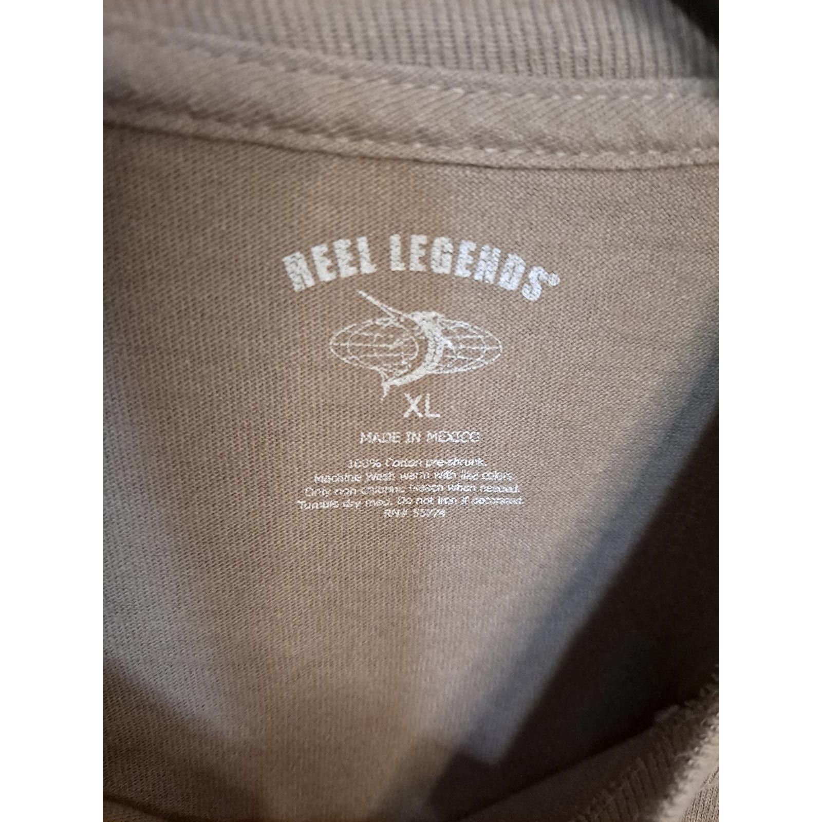 Reel Legends Reel Legends Long SLeeve Fish Shirt Size XL Size US XL / EU 56 / 4 - 3 Thumbnail
