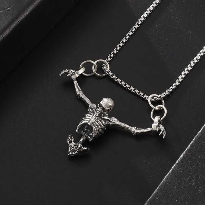Japanese Brand Skull Pendant Necklace Size ONE SIZE - 1 Thumbnail