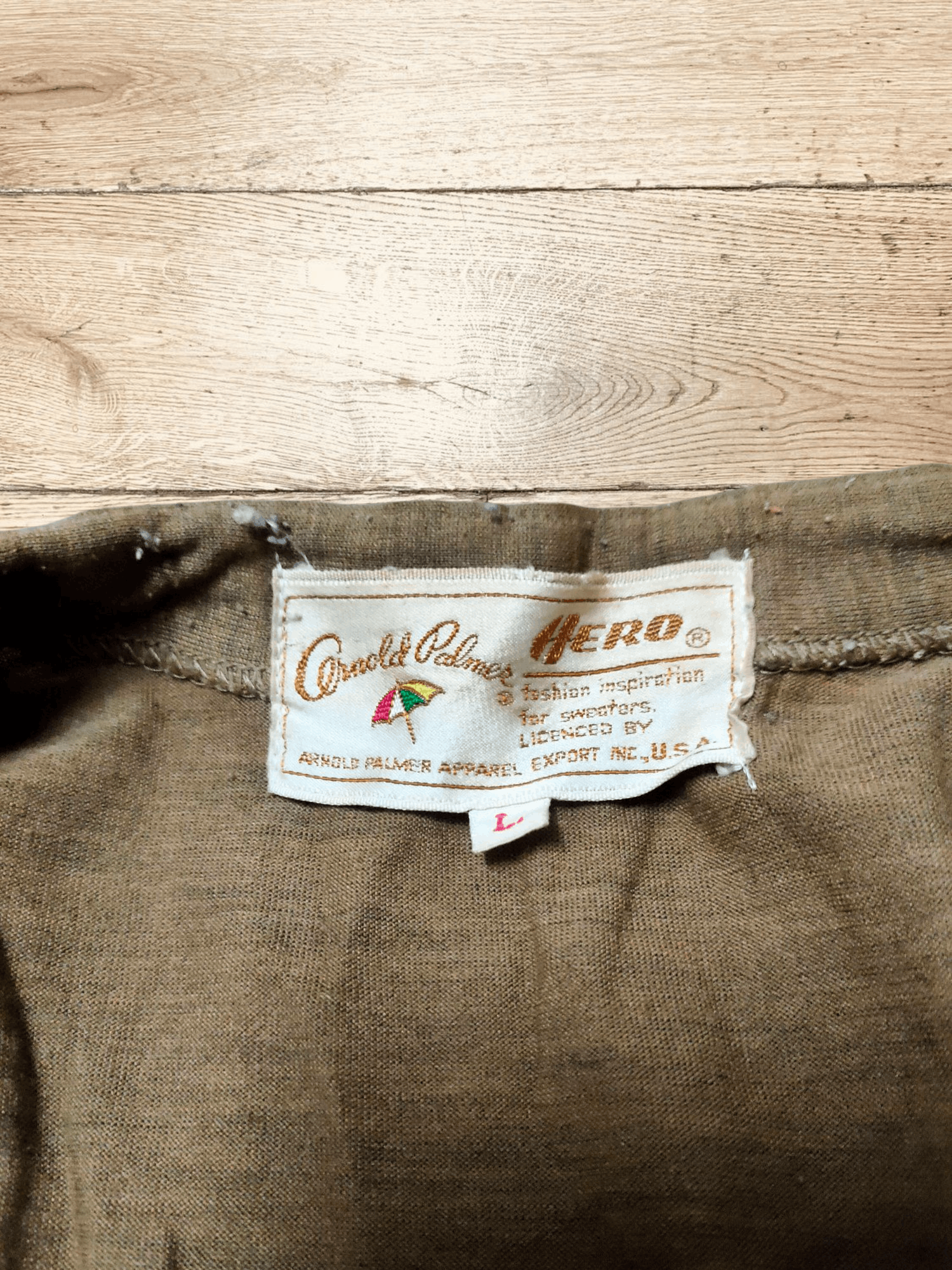 Palmes × Vintage ARNOLD PALMER SWEATER JUMPER CARDIGAN Size US L / EU 52-54 / 3 - 3 Thumbnail