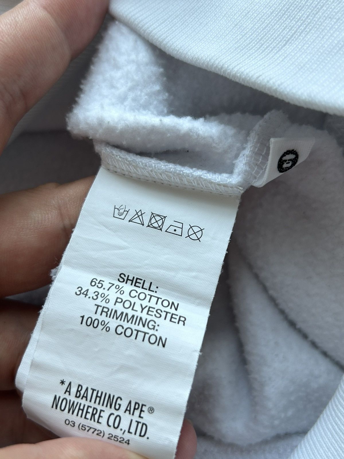 Aape Vintage sweatshirt a bathing ape aape big logo Size US XS / EU 42 / 0 - 16 Thumbnail
