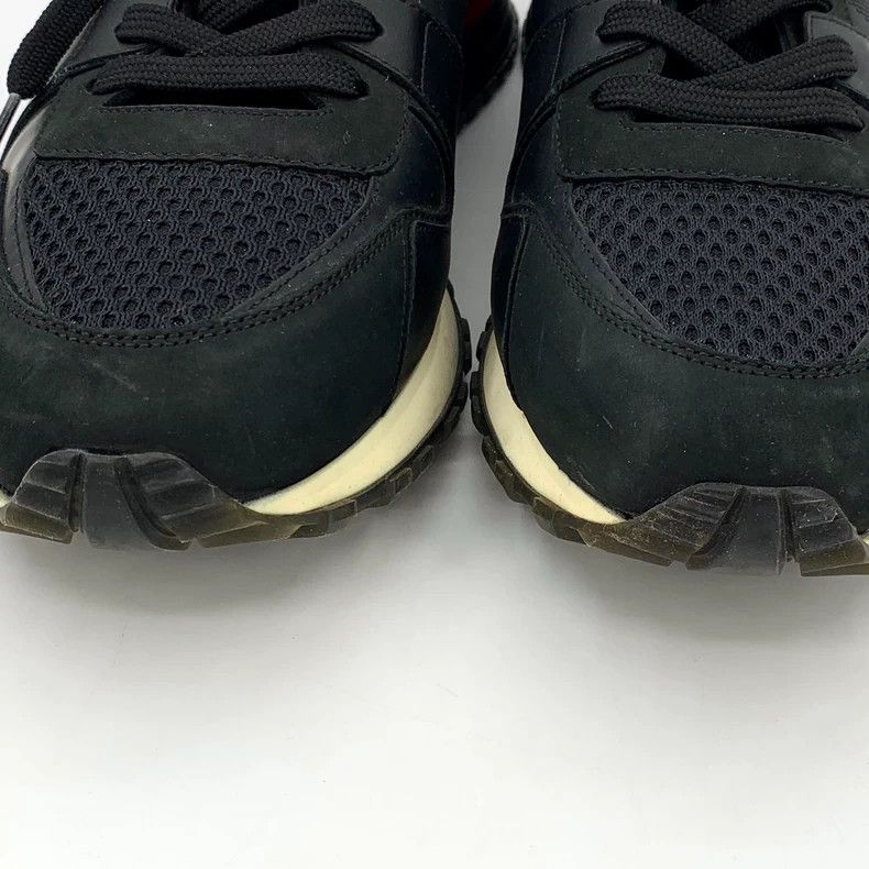 Louis Vuitton Louis Vuitton Black Checkerboard Mesh Round Toe Casual Fla Size US 9.5 / EU 42-43 - 9 Thumbnail