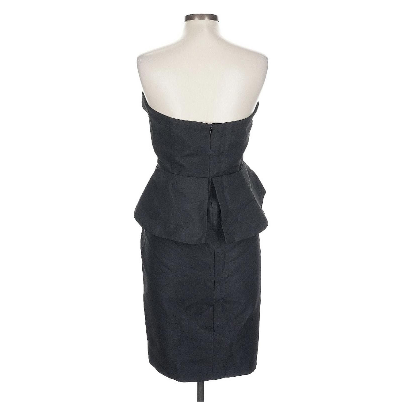 Other Caché Strapless Peplum Dress with Rhinestone Accent Size 10 Size L / US 10 / IT 46 - 3 Thumbnail