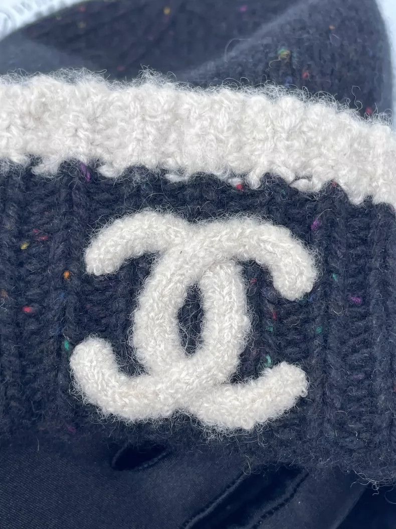 Chanel Chanel Autumn and winter popular colorful black and white k Size ONE SIZE - 4 Thumbnail