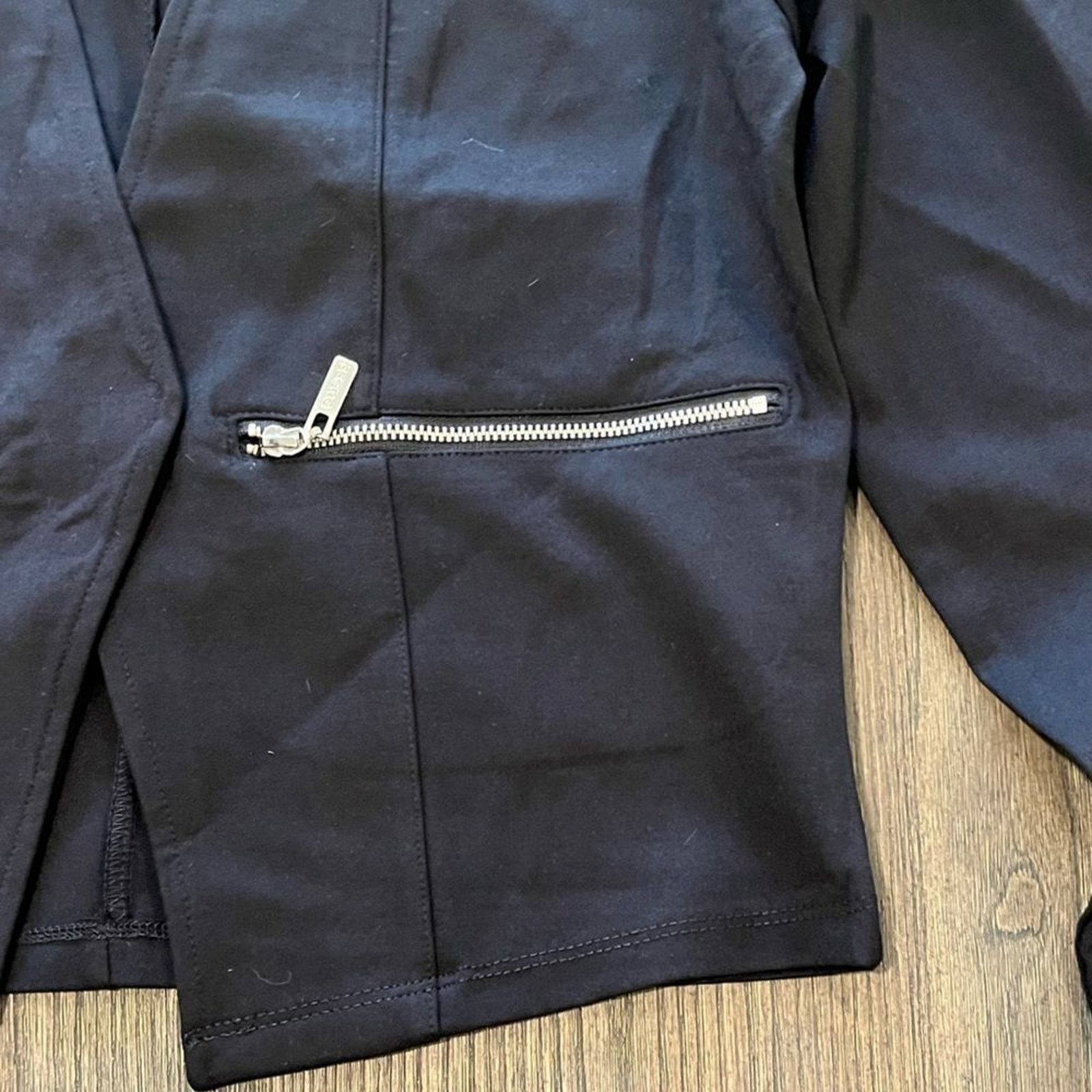 Guess Guess Womens Black Open Front Blazer Cropped Length - Size S Size S / US 4 / IT 40 - 3 Thumbnail