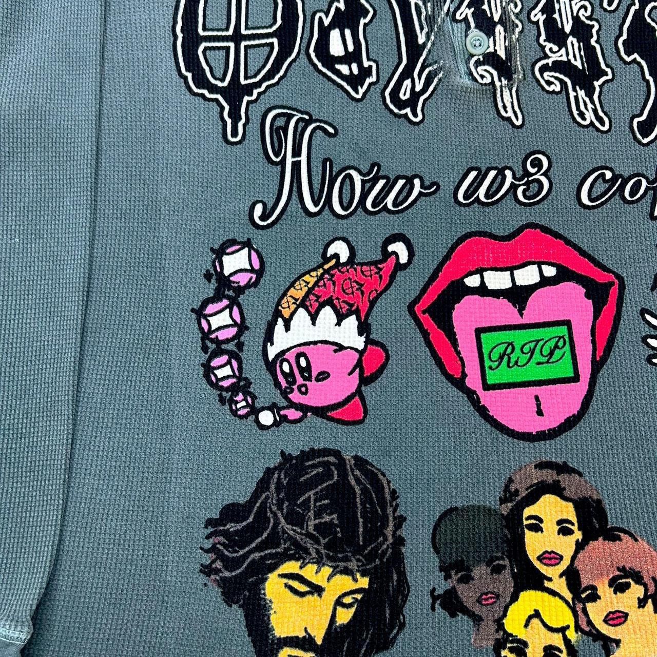 Other Odyss3y 1 of 1 “HOW W3 COP3” vintage thermal tee Size US XL / EU 56 / 4 - 2 Thumbnail
