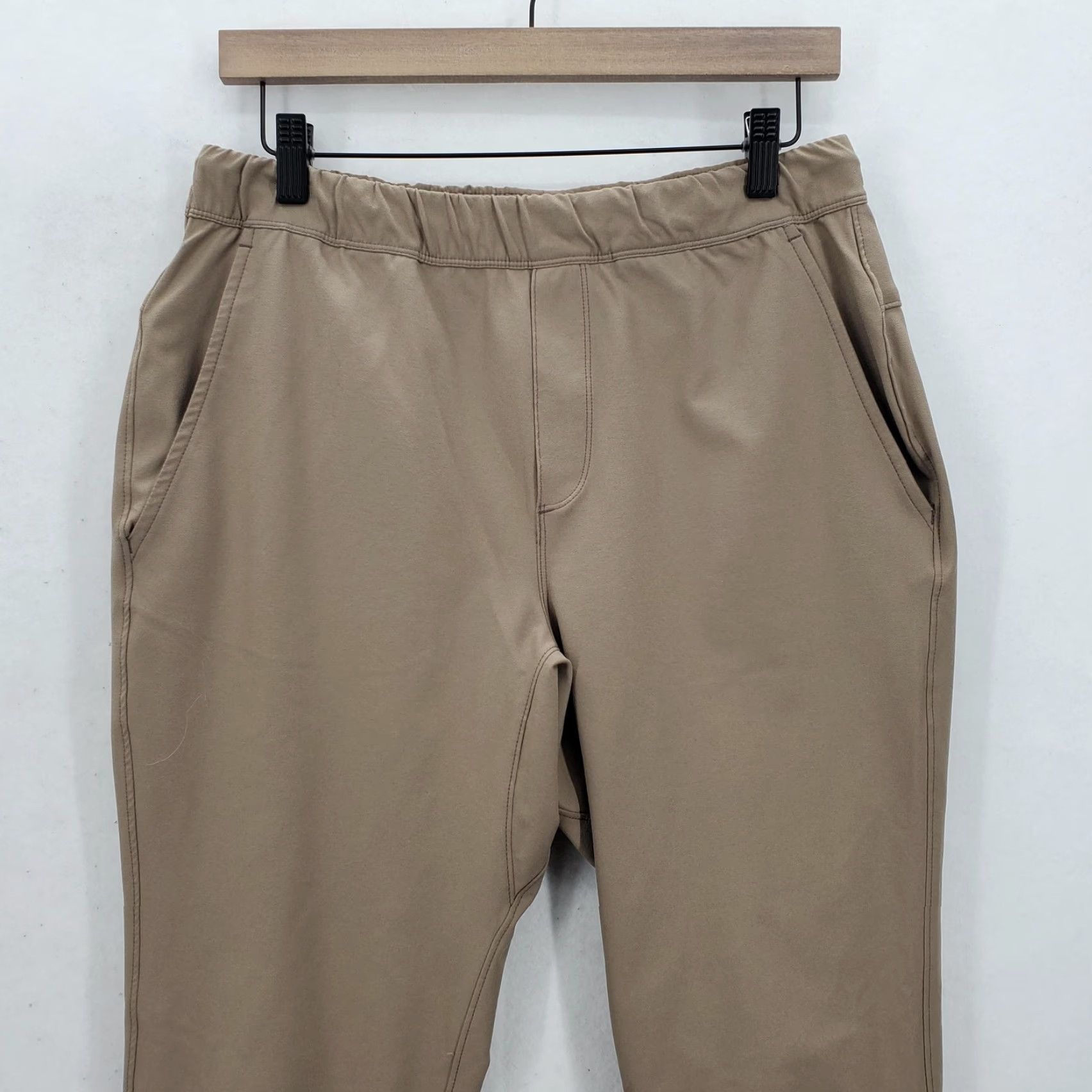 Vintage Backcountry Jogger Pants Mens S Khaki Elastic Cuffs Zip Pocket Size US 29 - 2 Thumbnail