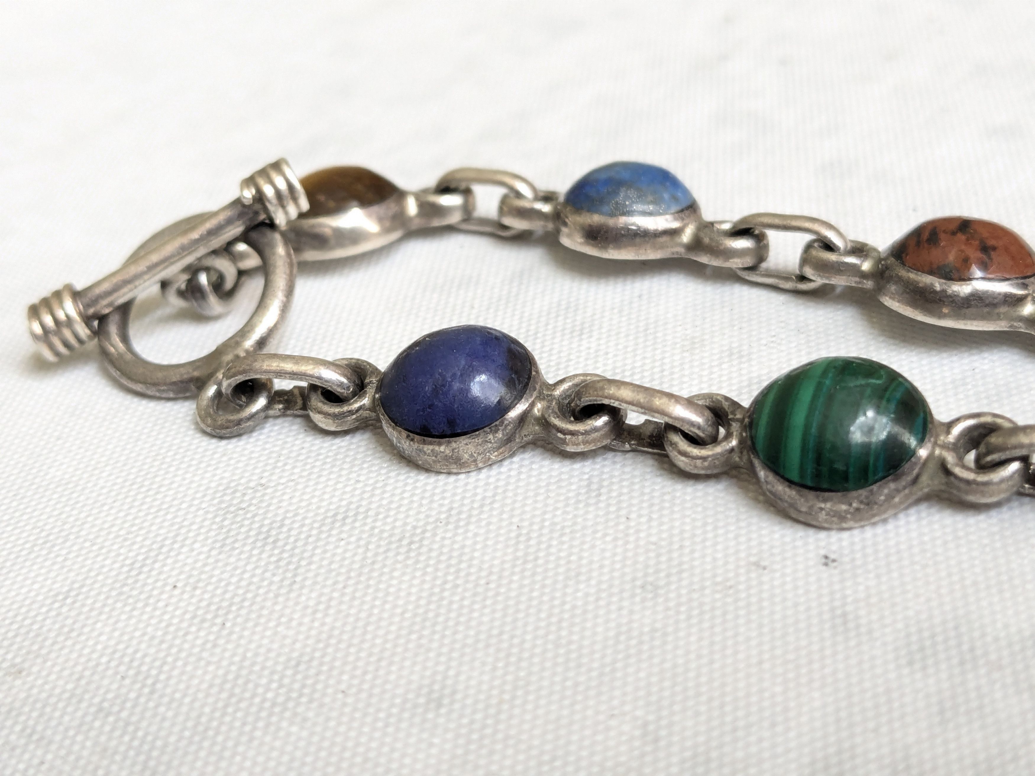 Vintage Vintage Taxco Sterling Silver Bracelet Taxco 7.25" Mexico Size ONE SIZE - 8 Thumbnail