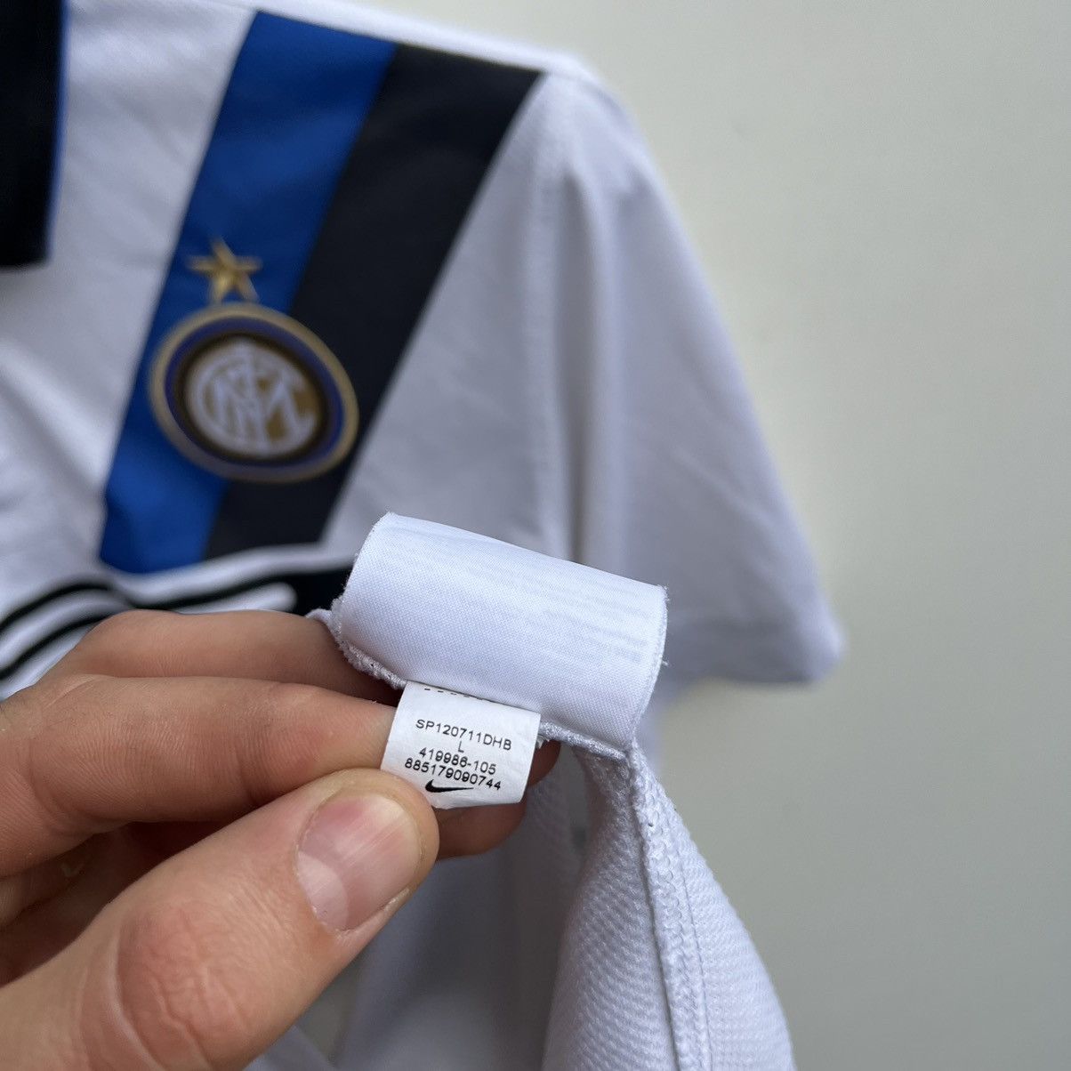 Nike × Vintage INTER SHIRT NIKE SOCCER JERSEY Size US L / EU 52-54 / 3 - 8 Thumbnail