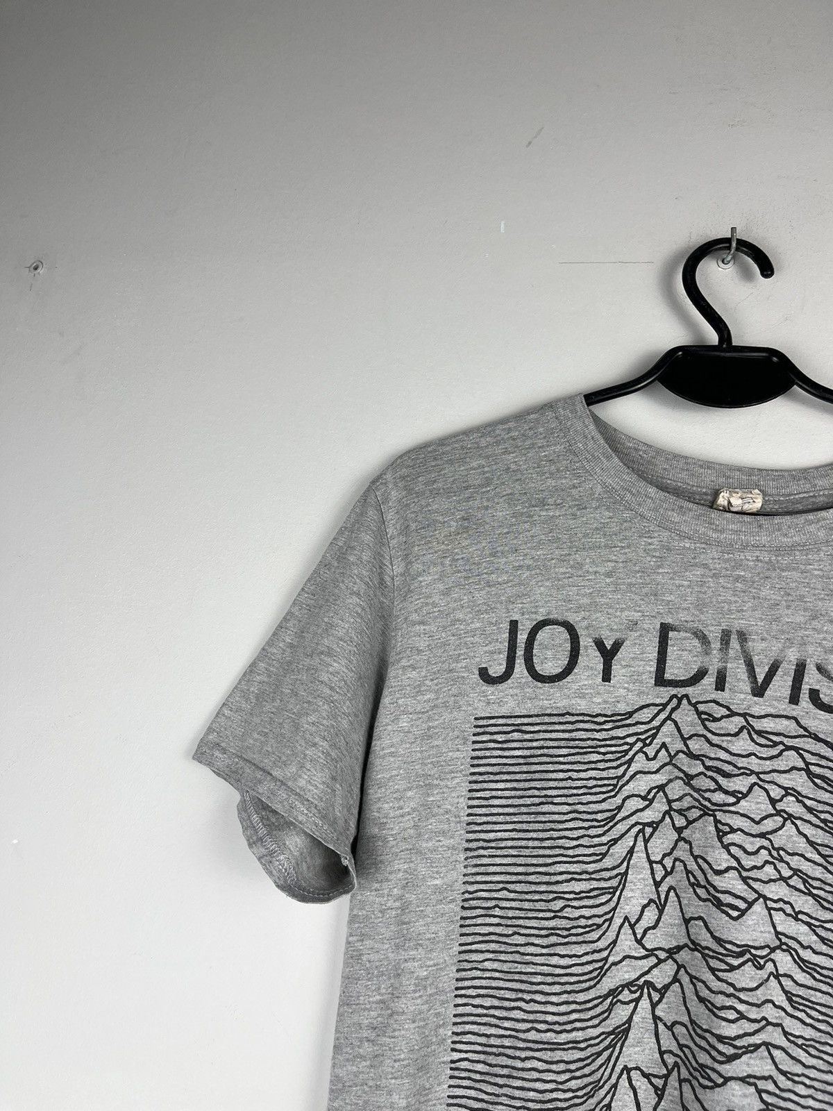 Band Tees × Joy Division Vintage Joy Division Unknown Pleasures Faded T Shirt Size US M / EU 48-50 / 2 - 3 Thumbnail