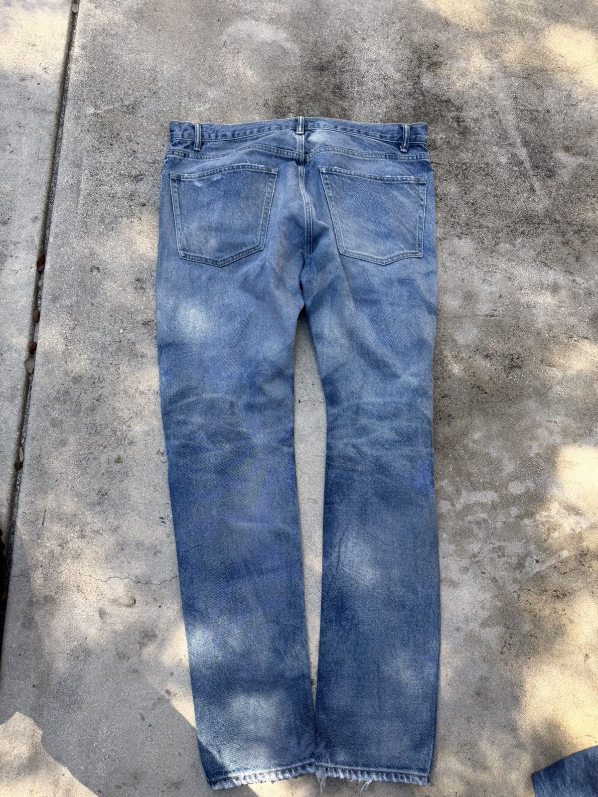 John Elliott John Elliott S9 Size 36 Blue Slim Skinny Indigo Ripped Size US 36 / EU 52 - 2 Thumbnail