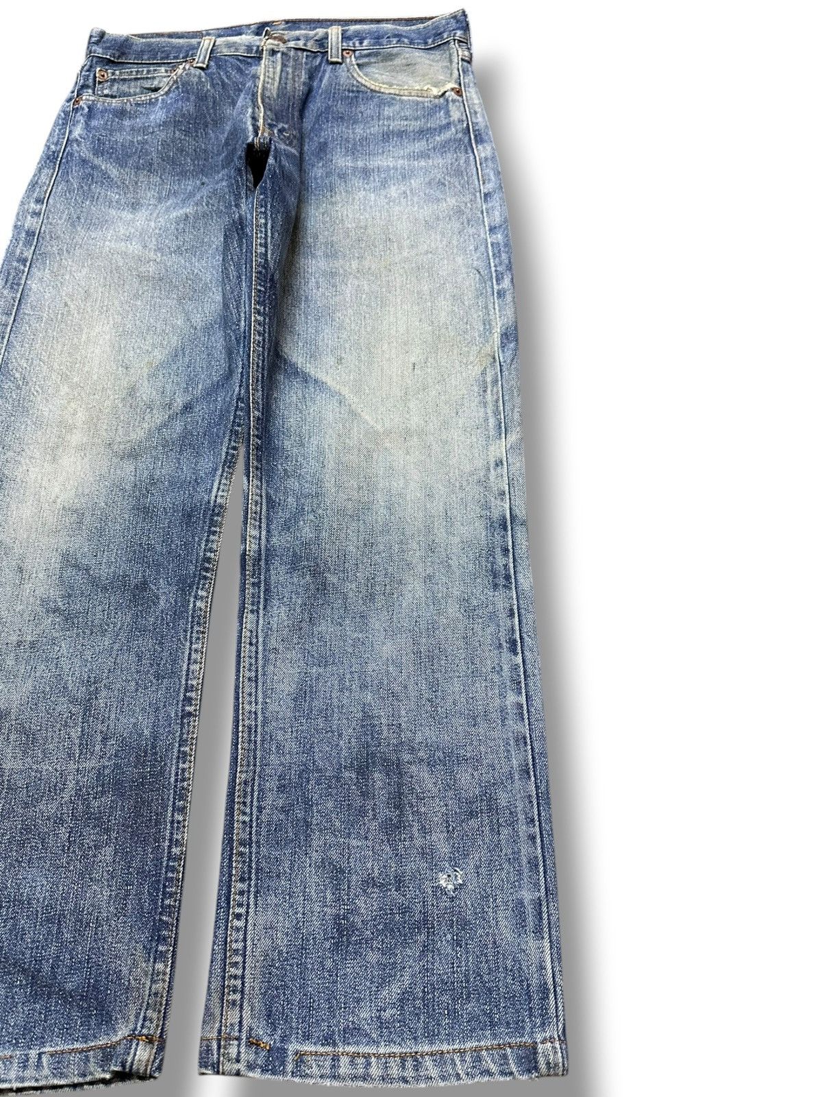 Levi's Vintage Clothing Vintage Levi’s Faded Whiskers Grunge Denim Size US 30 / EU 46 - 4 Thumbnail
