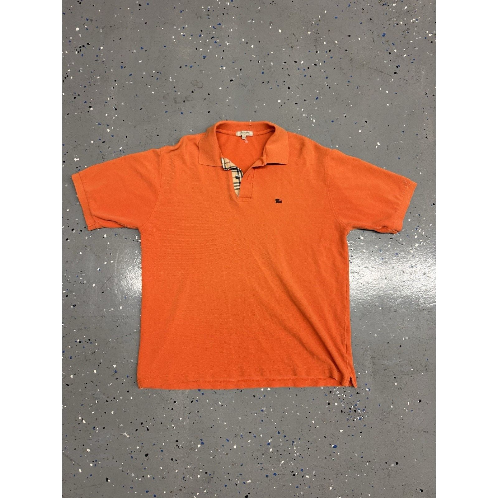 Burberry BURBERRY LONDON Size Large Orange 100% Cotton Nova Check Size US L / EU 52-54 / 3 - 1 Thumbnail