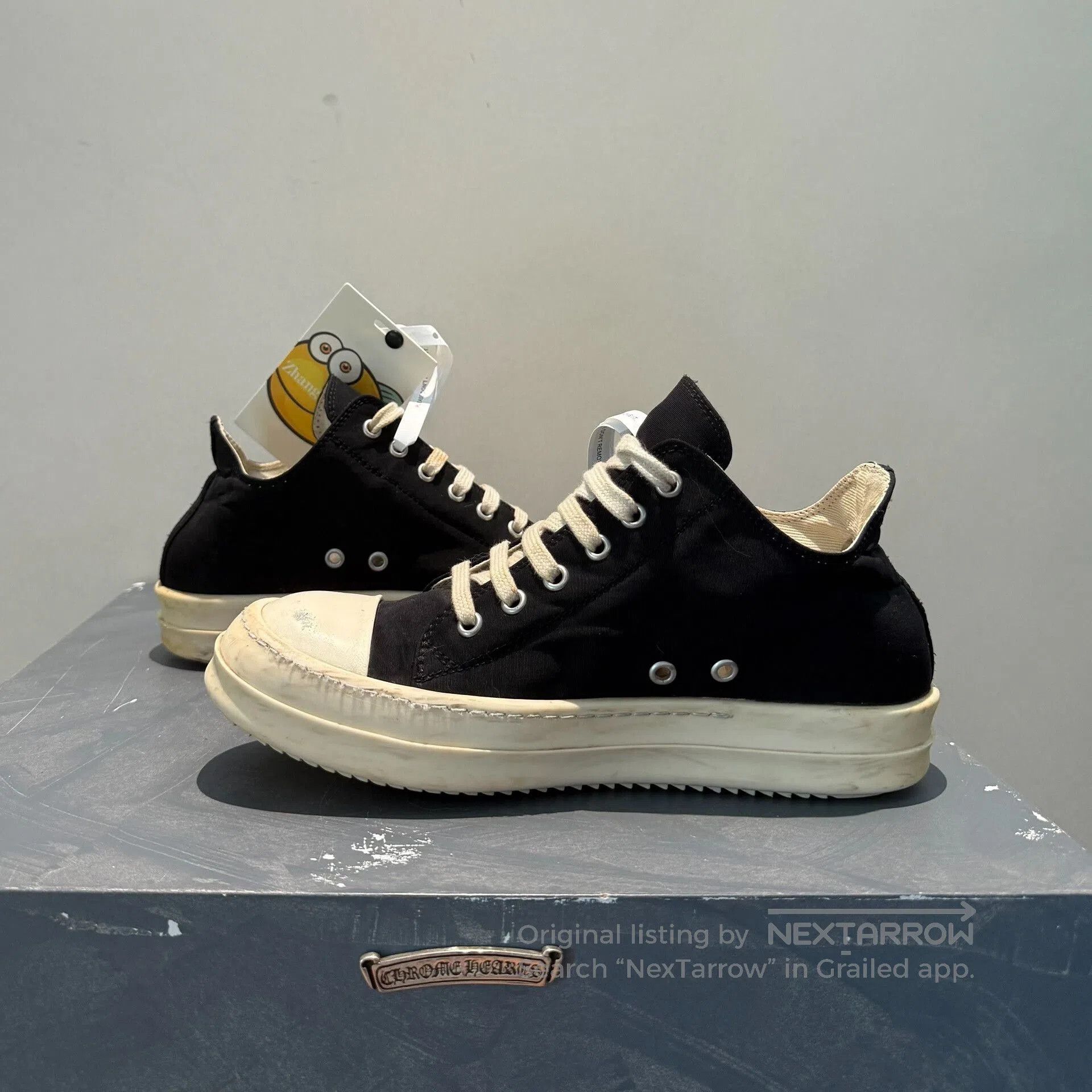Rick Owens Drkshdw Rick Owens DRKSHDW Nylon Sneakers. Size US 10 / EU 43 - 4 Thumbnail