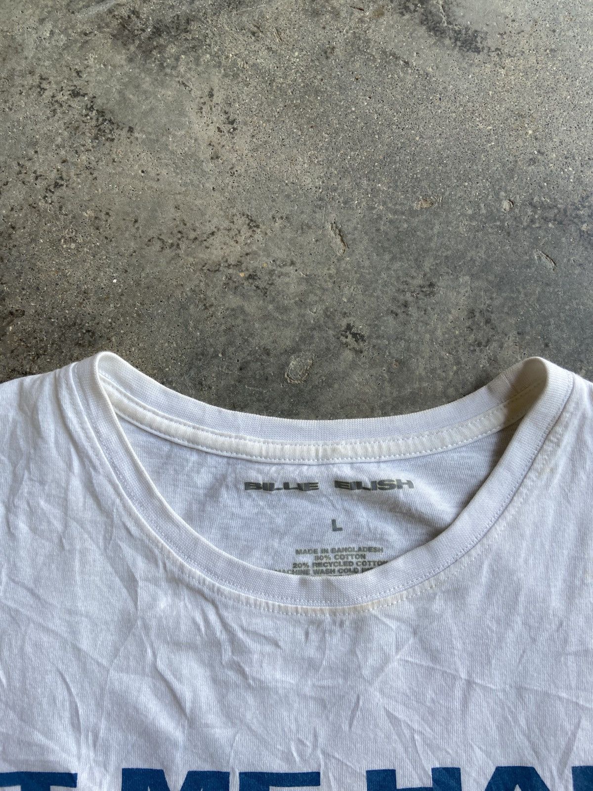 Billie Eilish BILLIE ELLISH HIT ME HARD AND SOFT RARE BOXY T-SHIRT Size US L / EU 52-54 / 3 - 7 Thumbnail