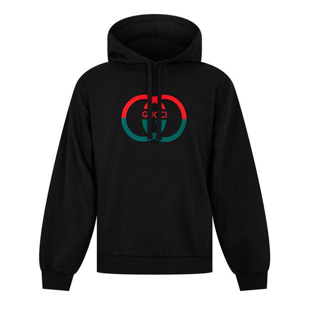 Image of Gucci O1G2R1Mq0424 Hoodie In Black, Men's (Size XL)