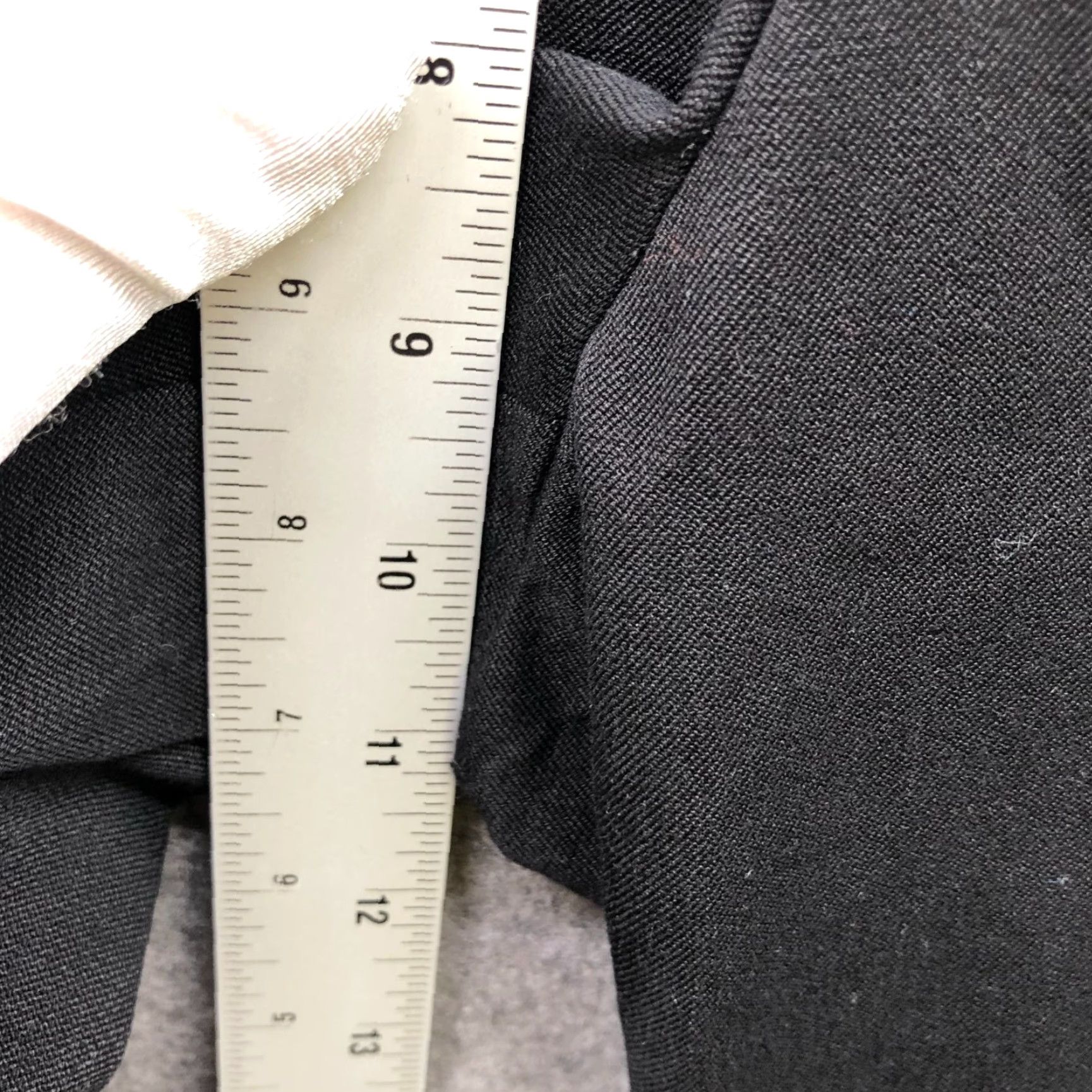 Banana Republic Banana Republic Sloan Dress Pants Womens 6 Black Straight Leg Relaxed Mid Rise Pants Black Womens 6 Straight Leg Dress Pants Preppy Career Office Wear Size 28" / US 6 / IT 42 - 7 Thumbnail