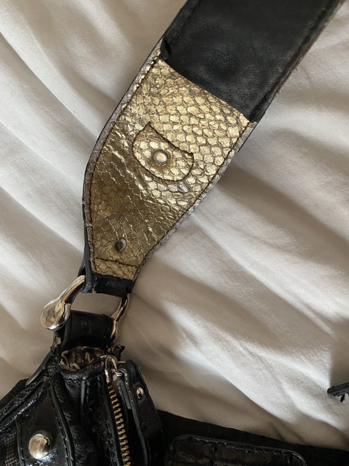 Guess Vintage black guess rare shoulder bag, Size ONE SIZE - 5 Thumbnail