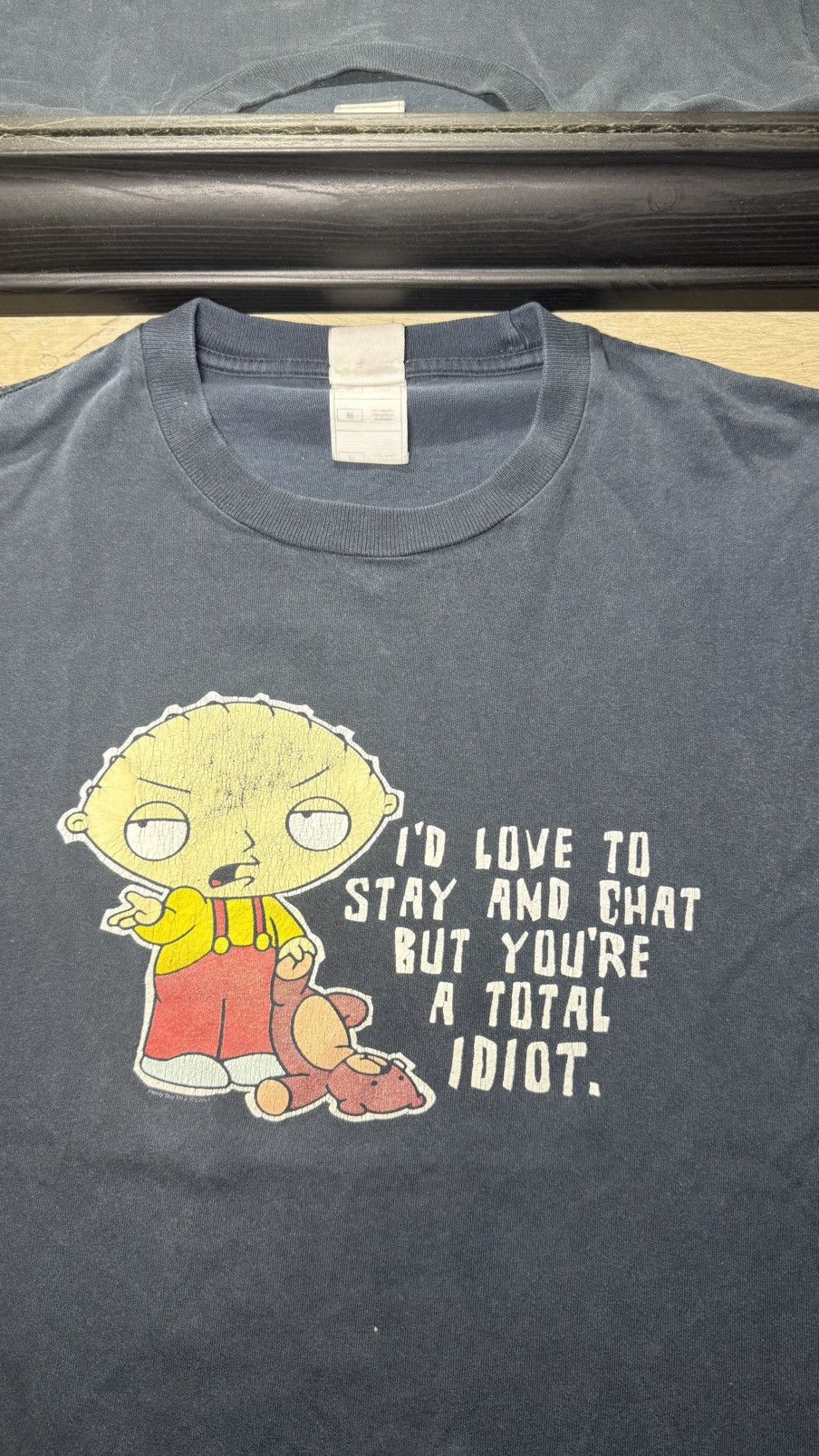 Anvil Y2K 2000s Family Guy Promotion Stewie Funny / Humor Shirt Size US M / EU 48-50 / 2 - 2 Thumbnail