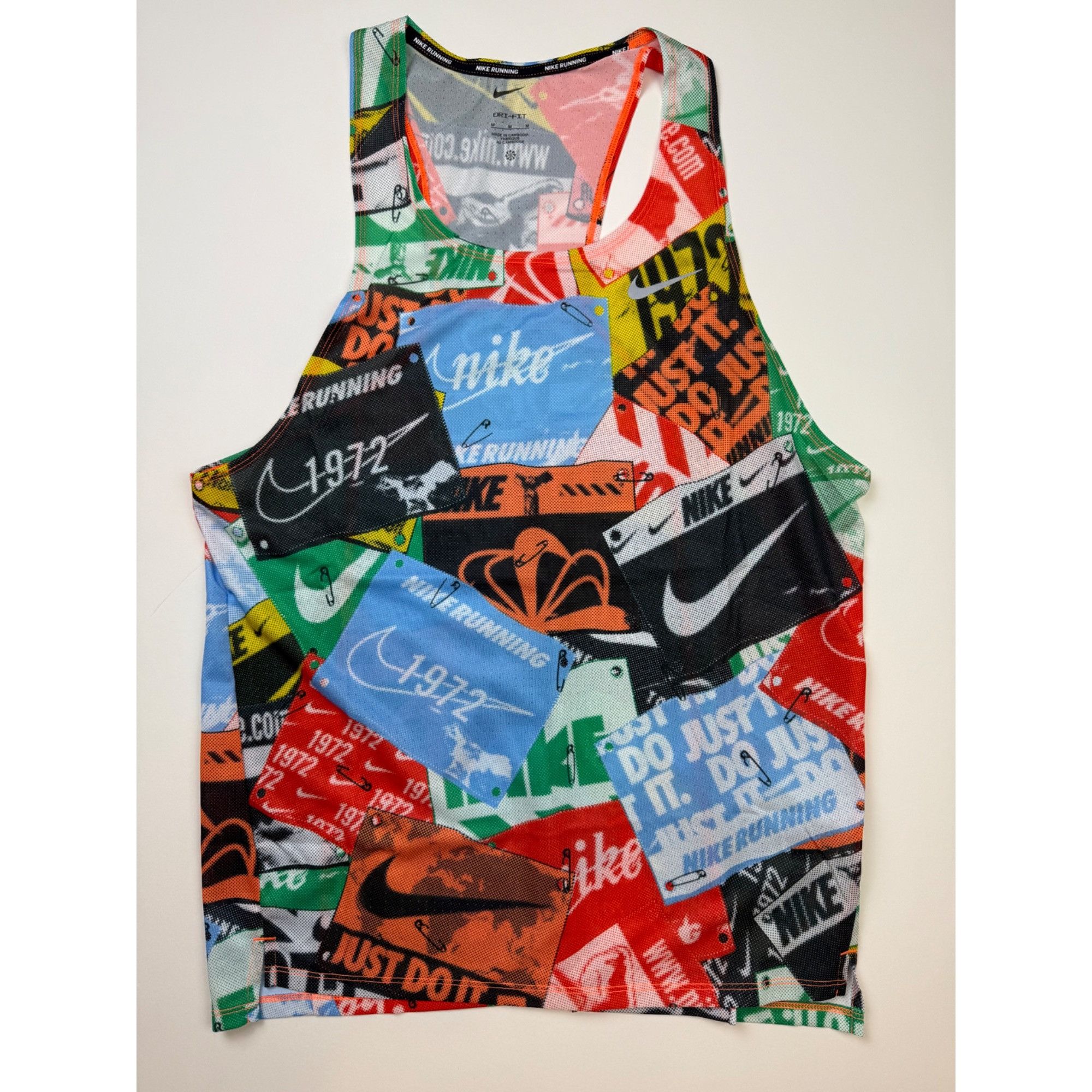 Nike Size Medium - Nike Dri-Fit Fast Run Energy Running Singlet G Size US M / EU 48-50 / 2 - 3 Thumbnail