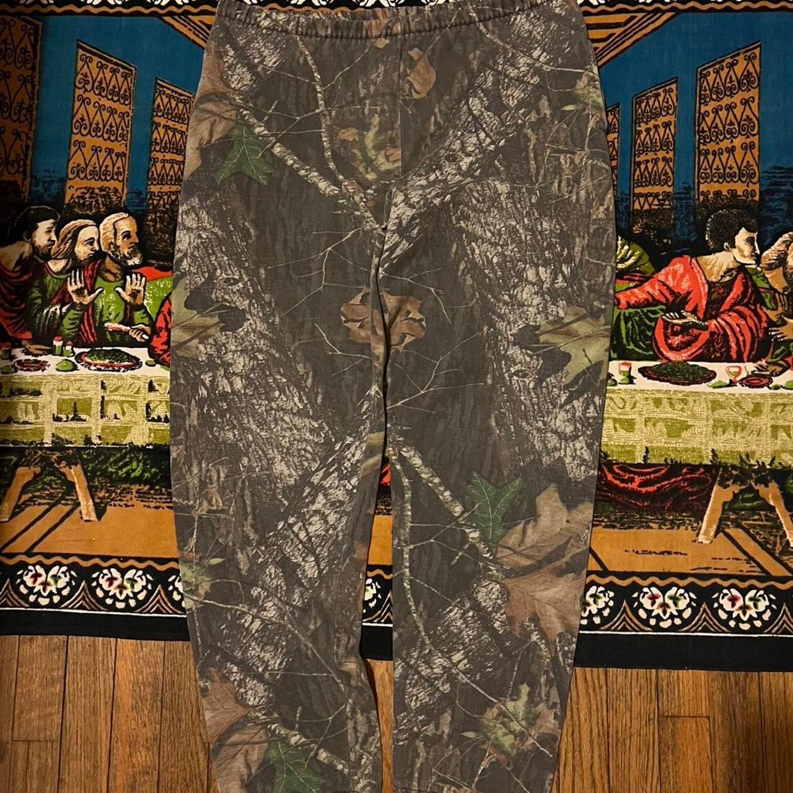 Carhartt × Jerzees × Realtree Mens realtreee camo sweatpants baggy y2k wide leg jerzees Size US 32 / EU 48 - 1 Thumbnail
