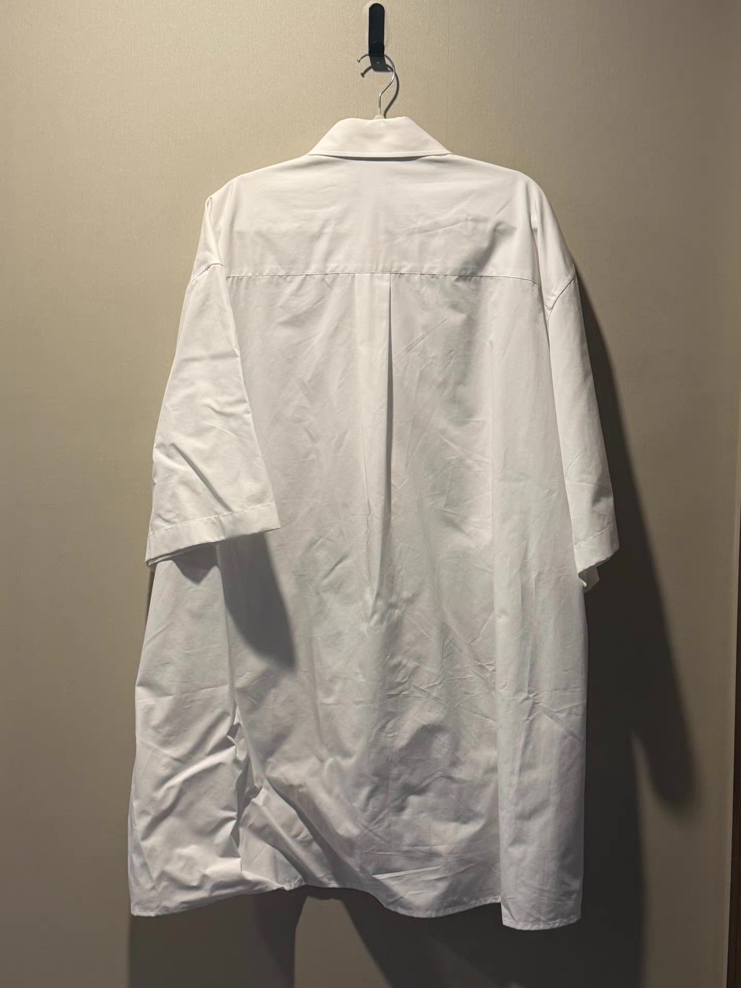WE11DONE WE11DONE SS22 Logo Print Short Sleeve Shirt Ｑ20 Size US L / EU 52-54 / 3 - 2 Thumbnail