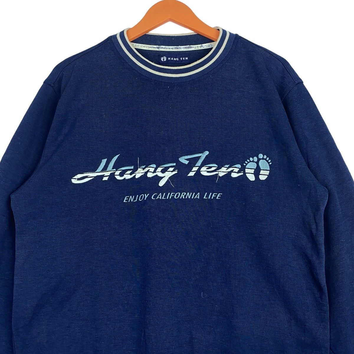 Hang Ten Hang Ten Sweatshirt Crewneck Pull Over Jumper Size US M / EU 48-50 / 2 - 2 Thumbnail