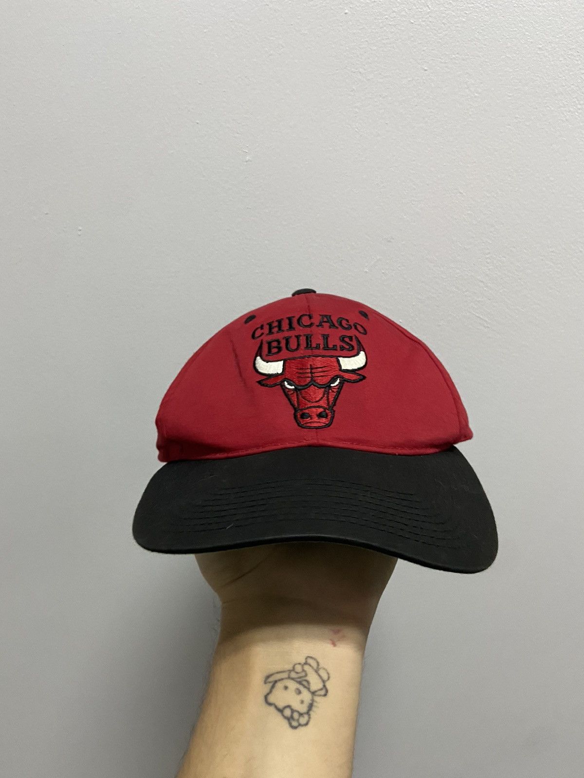 NBA × Vintage Chicago bulls big logo cap NBA vintage Size ONE SIZE - 4 Thumbnail