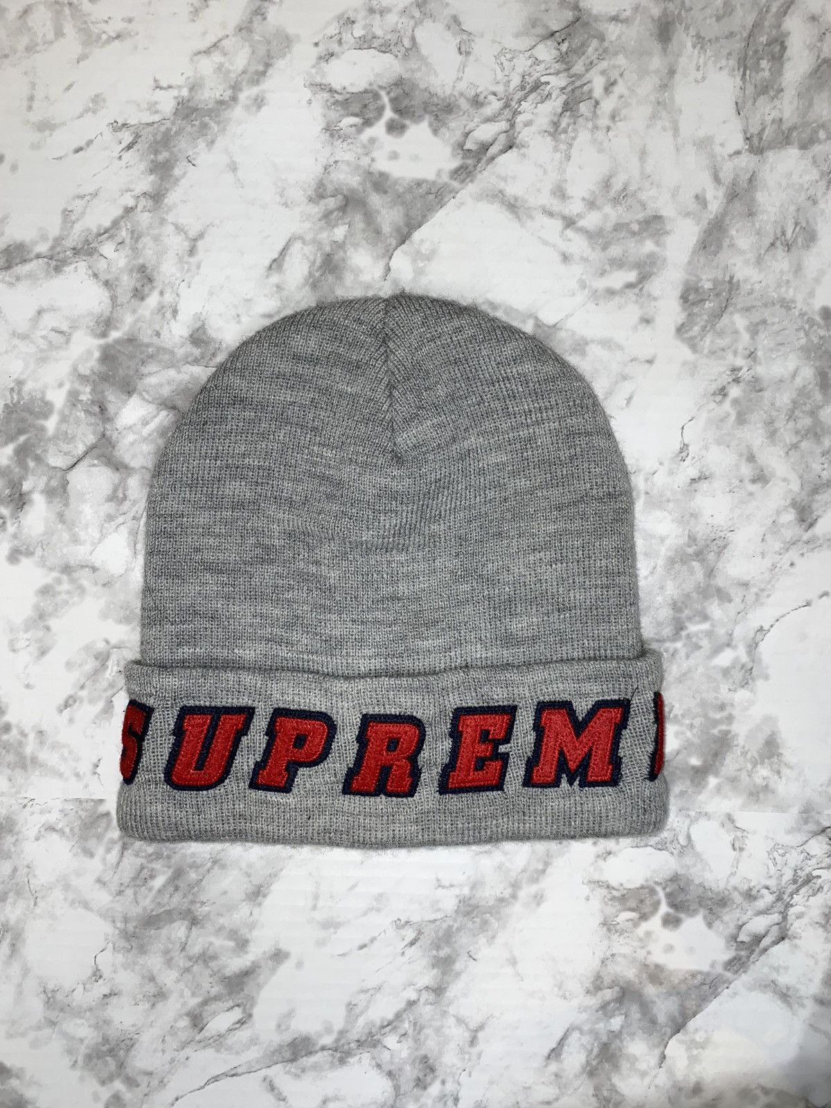 Felt logo beanie supreme on sale