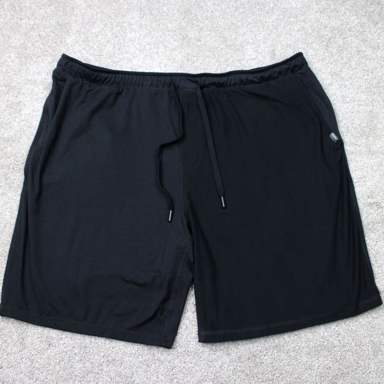 Eddie Bauer Eddie Bauer Lounge Shorts Mens 2XL XXL Black 10" Drawstring Stretch Casual Shorts Size US 39 - 2 Thumbnail
