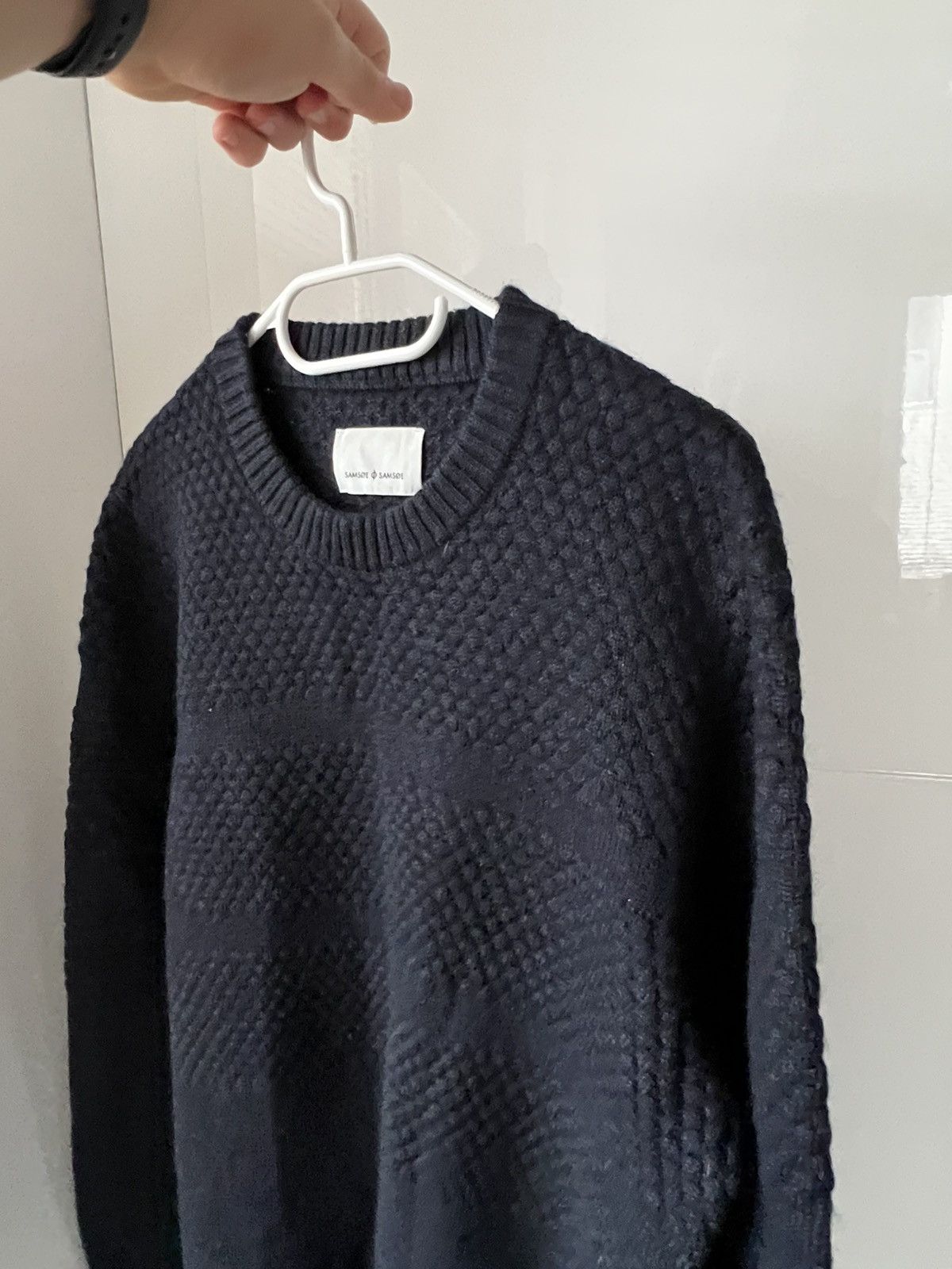 Samsoe Samsoe ‼️SAMSOE SAMSOE Dark Sapp LANA WOOL OLD MONEY STYLE SWEATER‼️ Size US XL / EU 56 / 4 - 2 Thumbnail