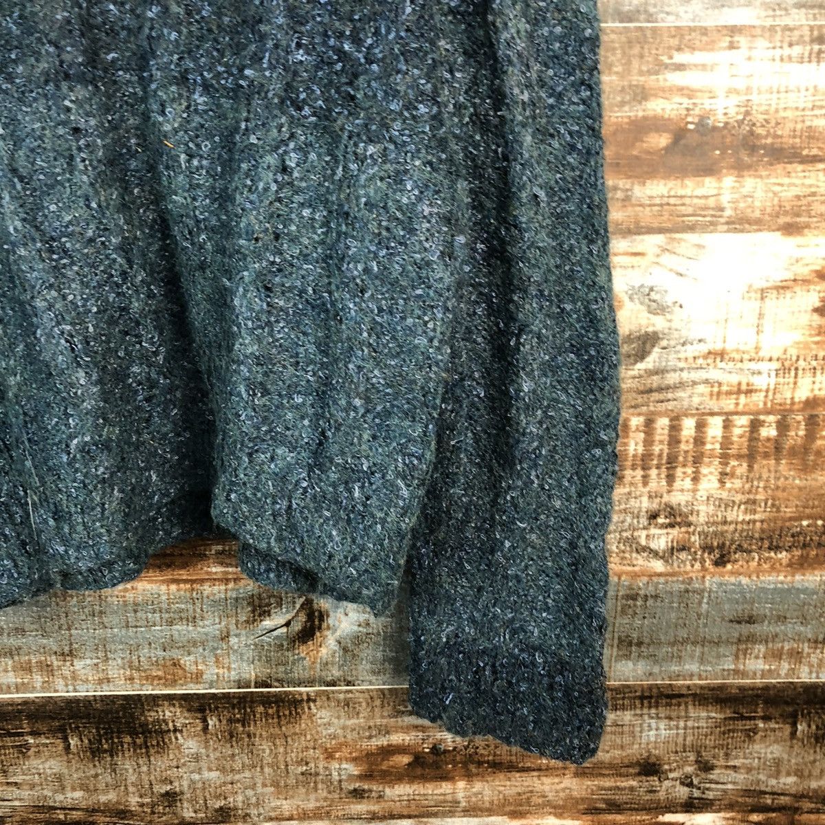 Homespun Knitwear × Japanese Brand Japan vintage 2 tone Green Knitwear #A1647 Size M / US 6-8 / IT 42-44 - 8 Thumbnail