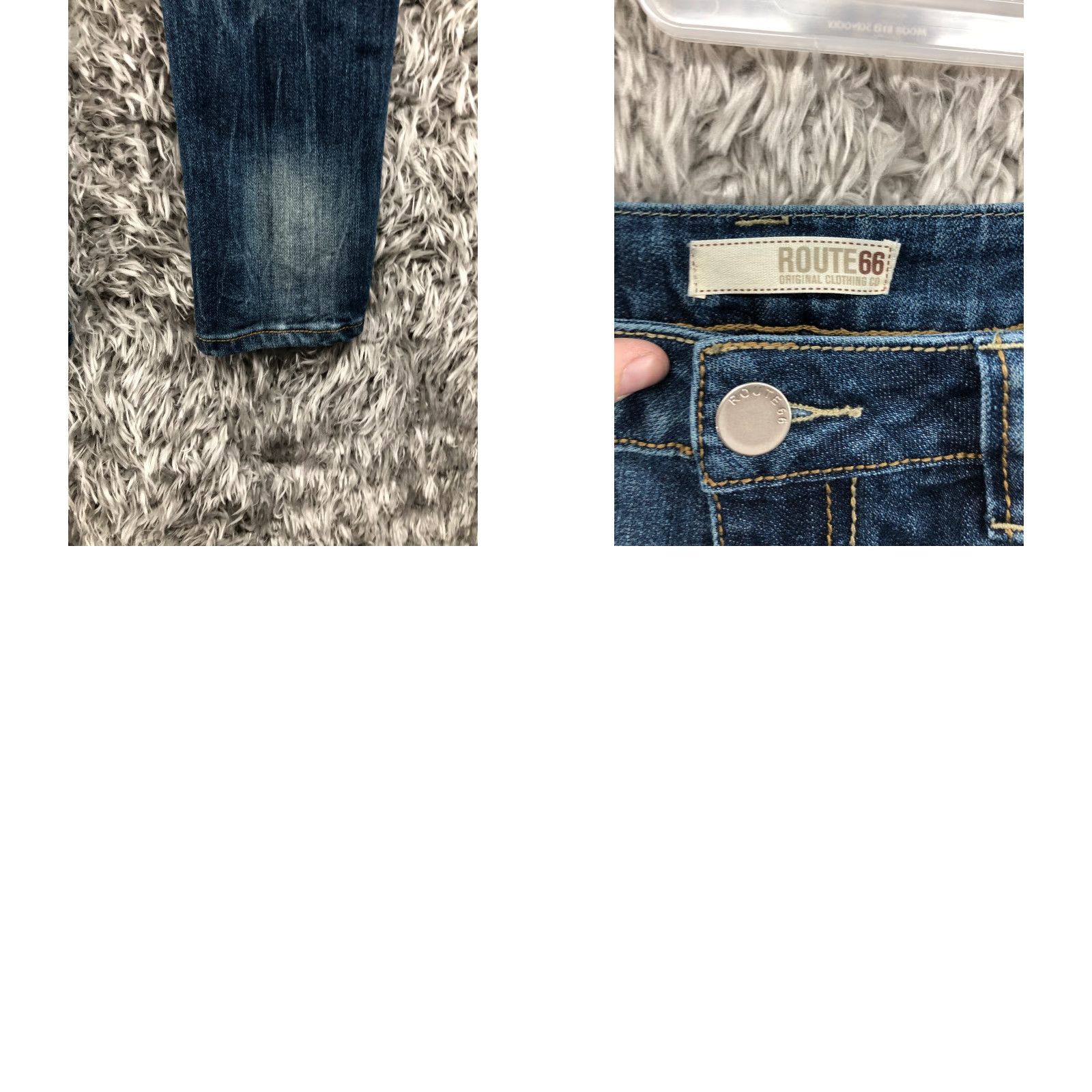 Route 66 Route 66 Skinny Jeans Size 10 Womens Mid Rise Dark Wash Blue Denim Size 32" / US 10 / IT 46 - 8 Thumbnail