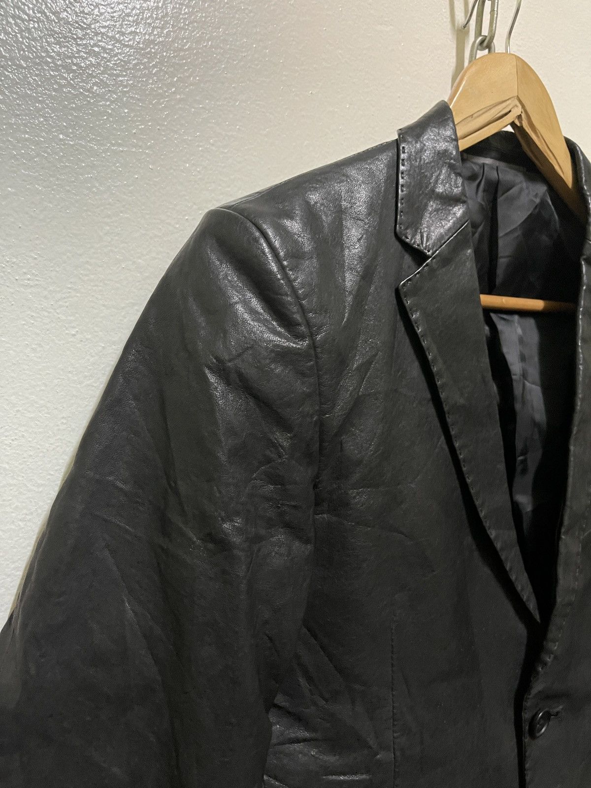 Paul Smith Paul Smith Leather Jacket Blazer Size US S / EU 44-46 / 1 - 2 Thumbnail