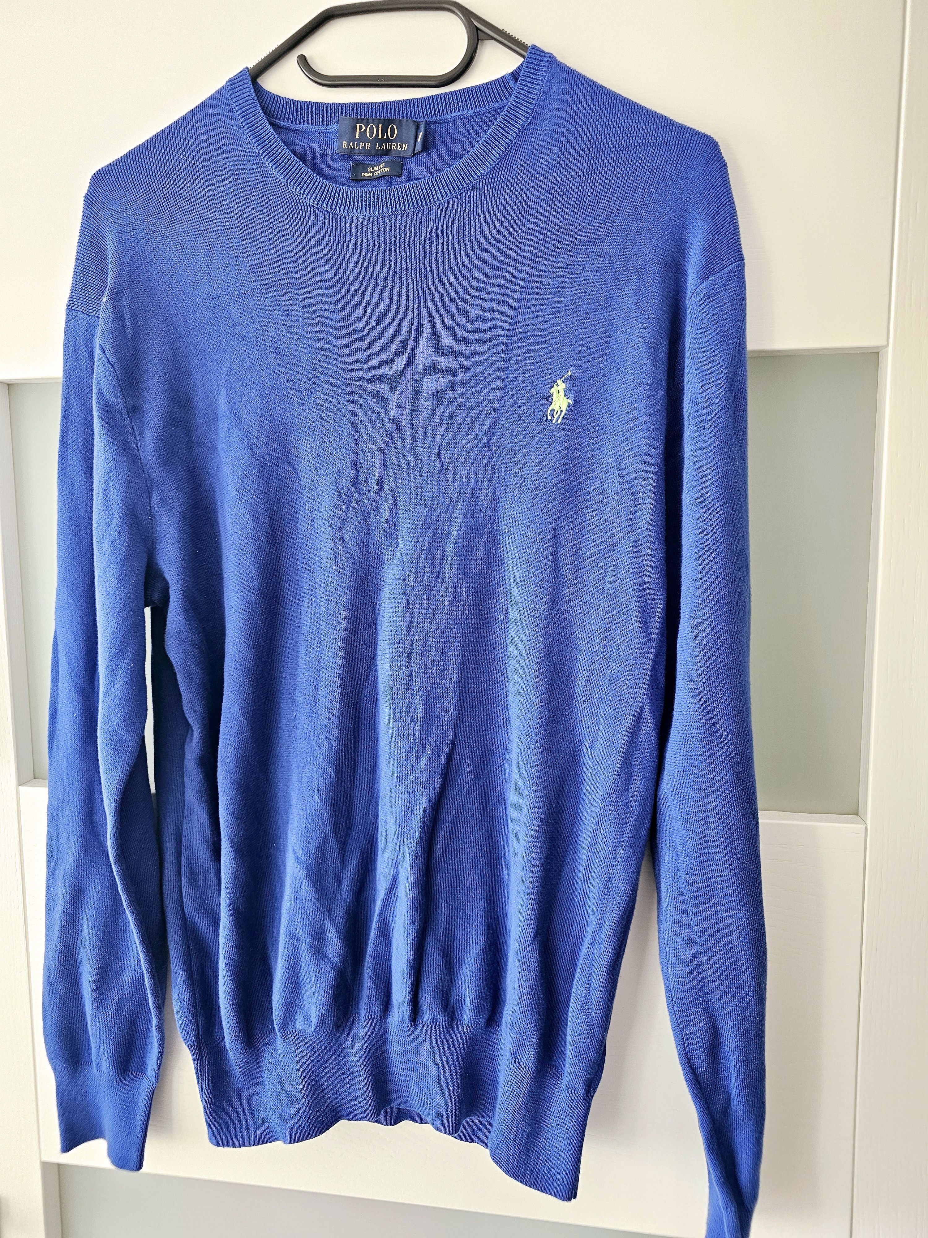 Polo Ralph Lauren Blue Polo Ralph Lauren cotton sweater m 38 Size US M / EU 48-50 / 2 - 2 Thumbnail