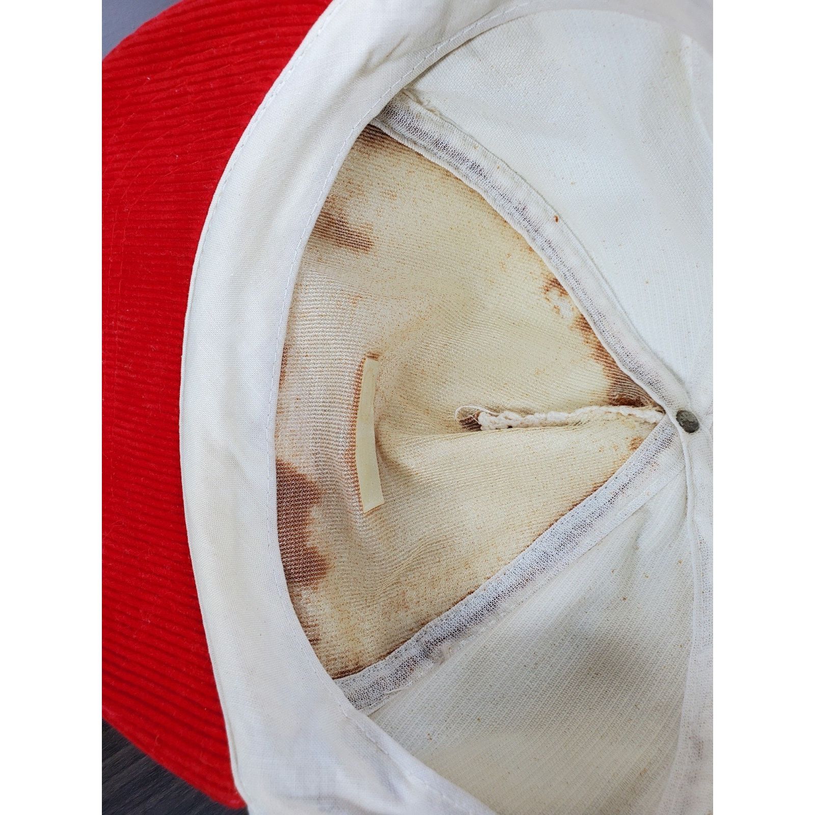 Nintendo × Vintage RARE Vintage 1989 Nintendo Super Mario Bros Corduroy Hat Cap Size ONE SIZE - 12 Thumbnail