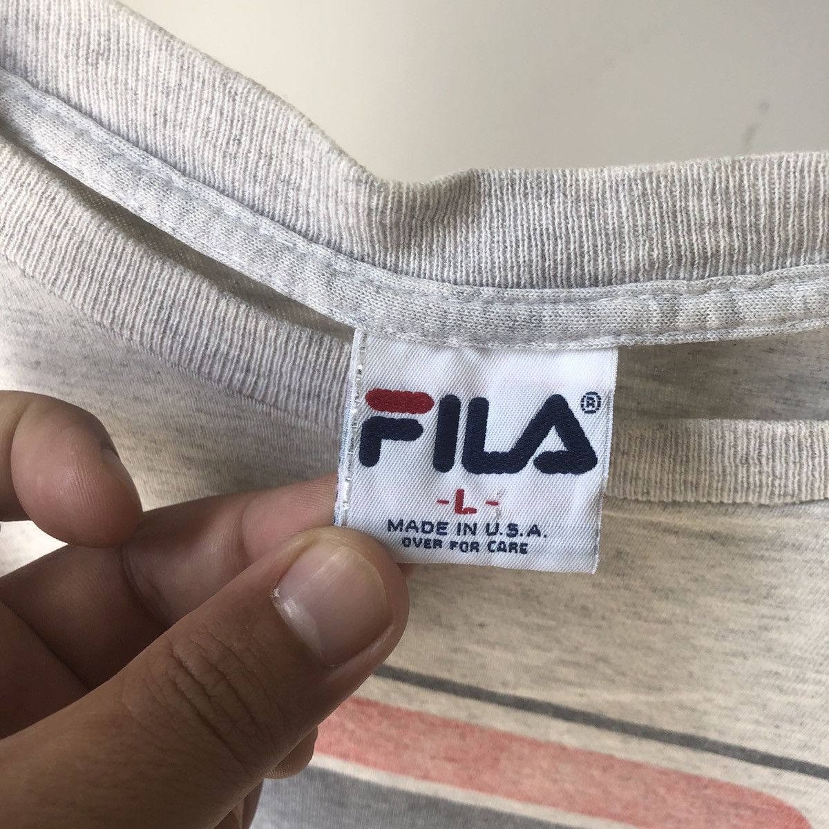 Fila Vintage Fila Made in USA Size US L / EU 52-54 / 3 - 3 Thumbnail