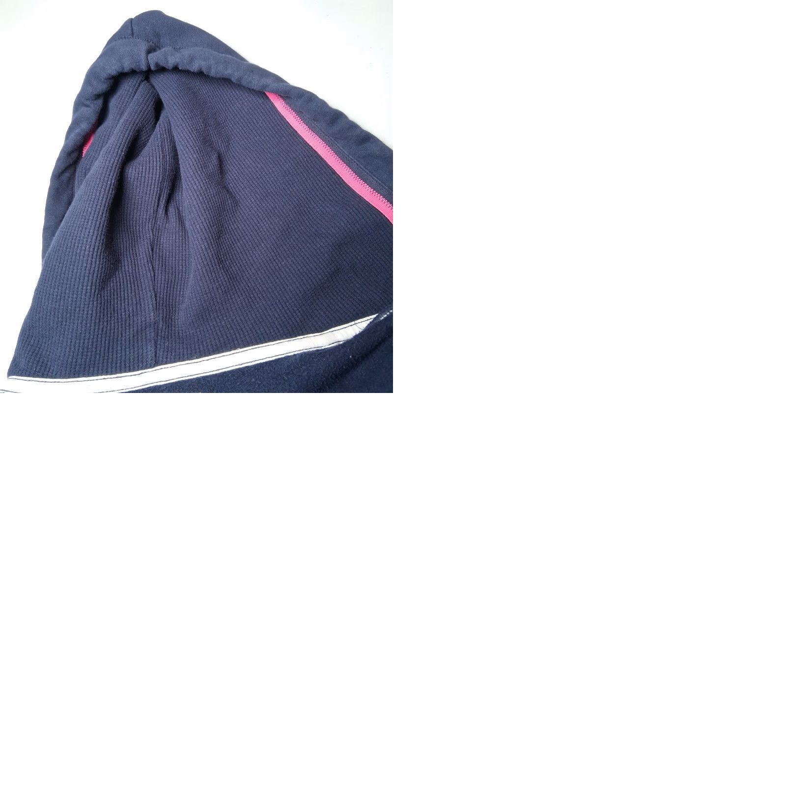 Vintage VINTAGE Aeropostale Hoodie Hooded Sweatshirt Women XL Blue Full Zip Thermal Hood Y2K Size XL / US 12-14 / IT 48-50 - 9 Thumbnail