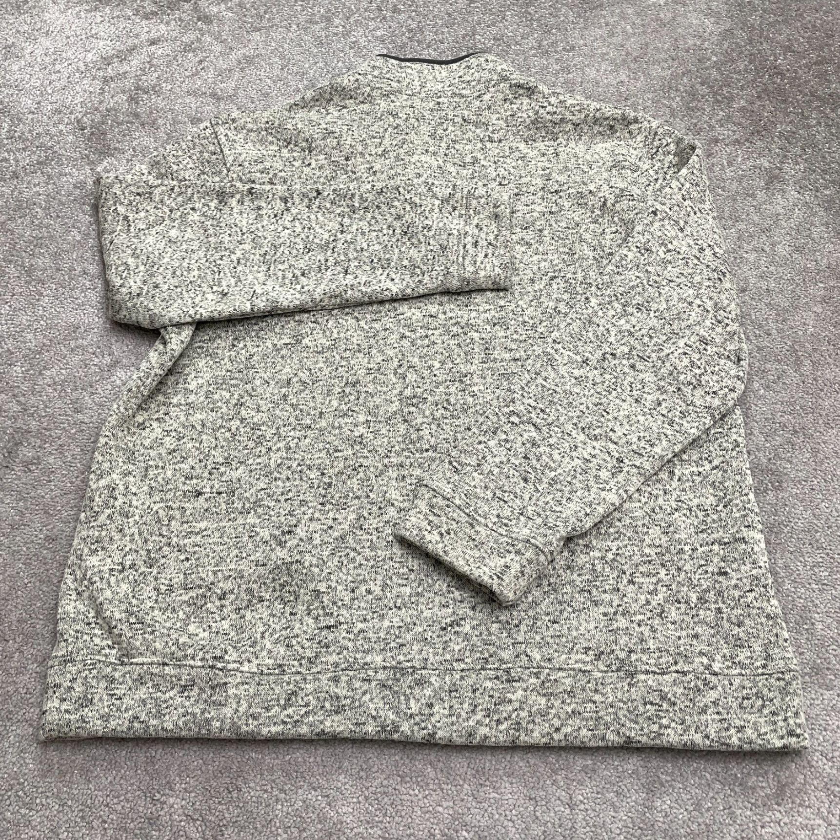 Eddie Bauer Eddie Bauer Jacket Men XL Fleece 1/4 Snap Button Stand-Up Collar Gray Outdoor Basic Coat Size US XL / EU 56 / 4 - 2 Thumbnail