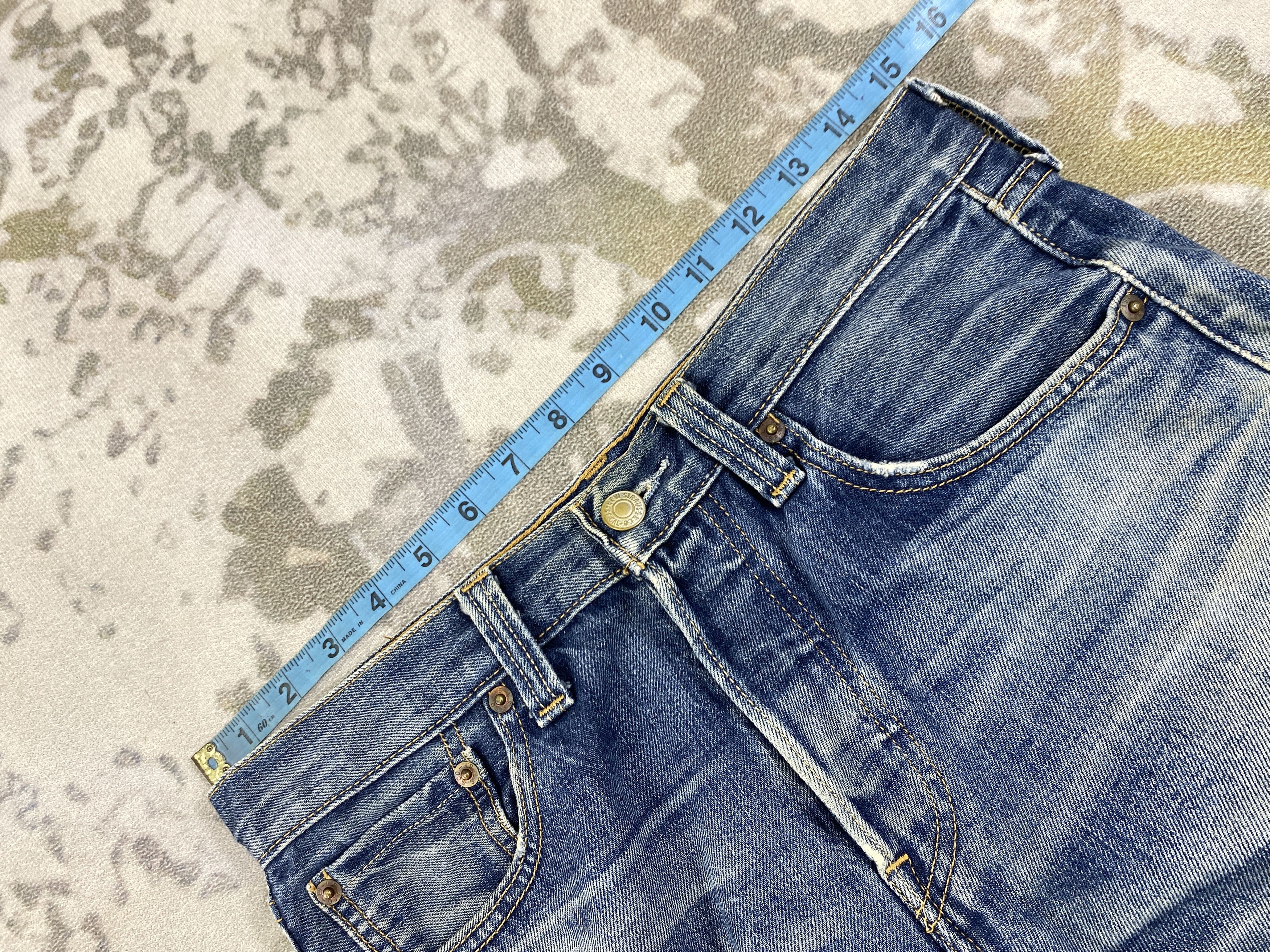 Levi's Faded Blue Vintage Levis 501 Jeans 30x13 - JN3032 Size US 30 / EU 46 - 3 Thumbnail