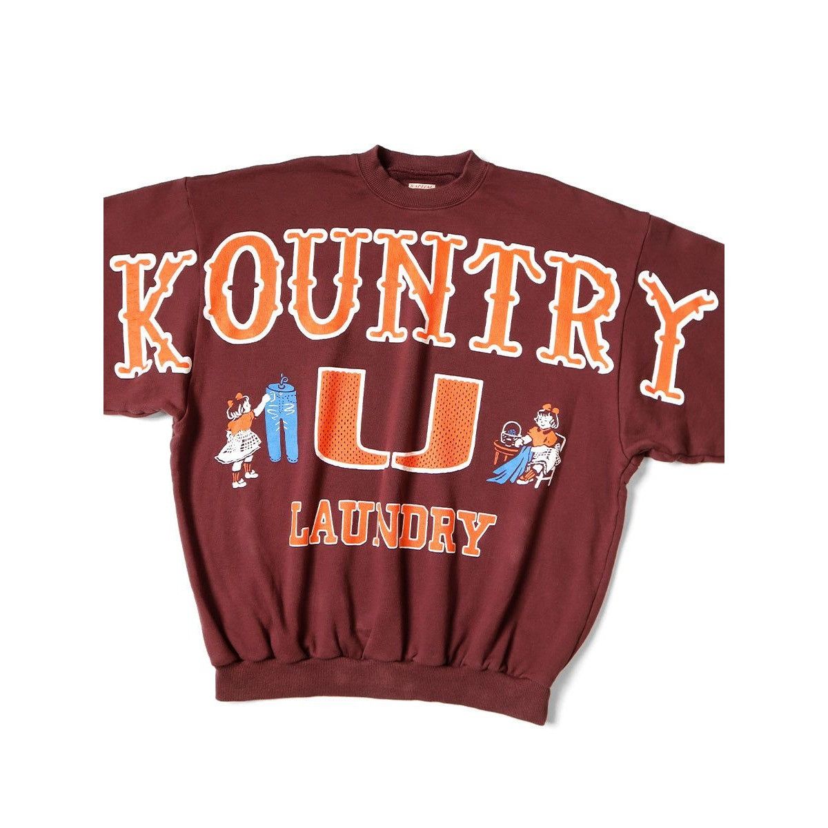 Kapital Kapital Fleece BIG Sweatshirt (BIG KOUNTRY) sweater Size US XL / EU 56 / 4 - 5 Thumbnail