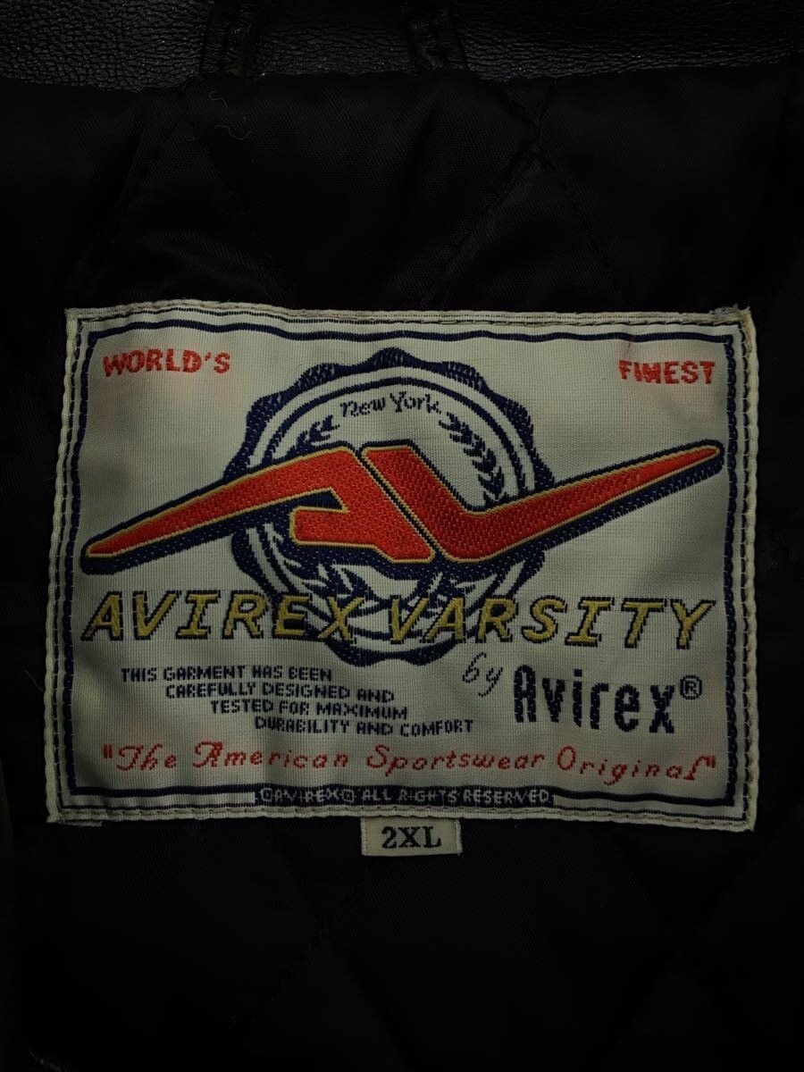 Avirex Avirex Sheep Leather Jacket Blouson Black Size US XXL / EU 58 / 5 - 3 Thumbnail