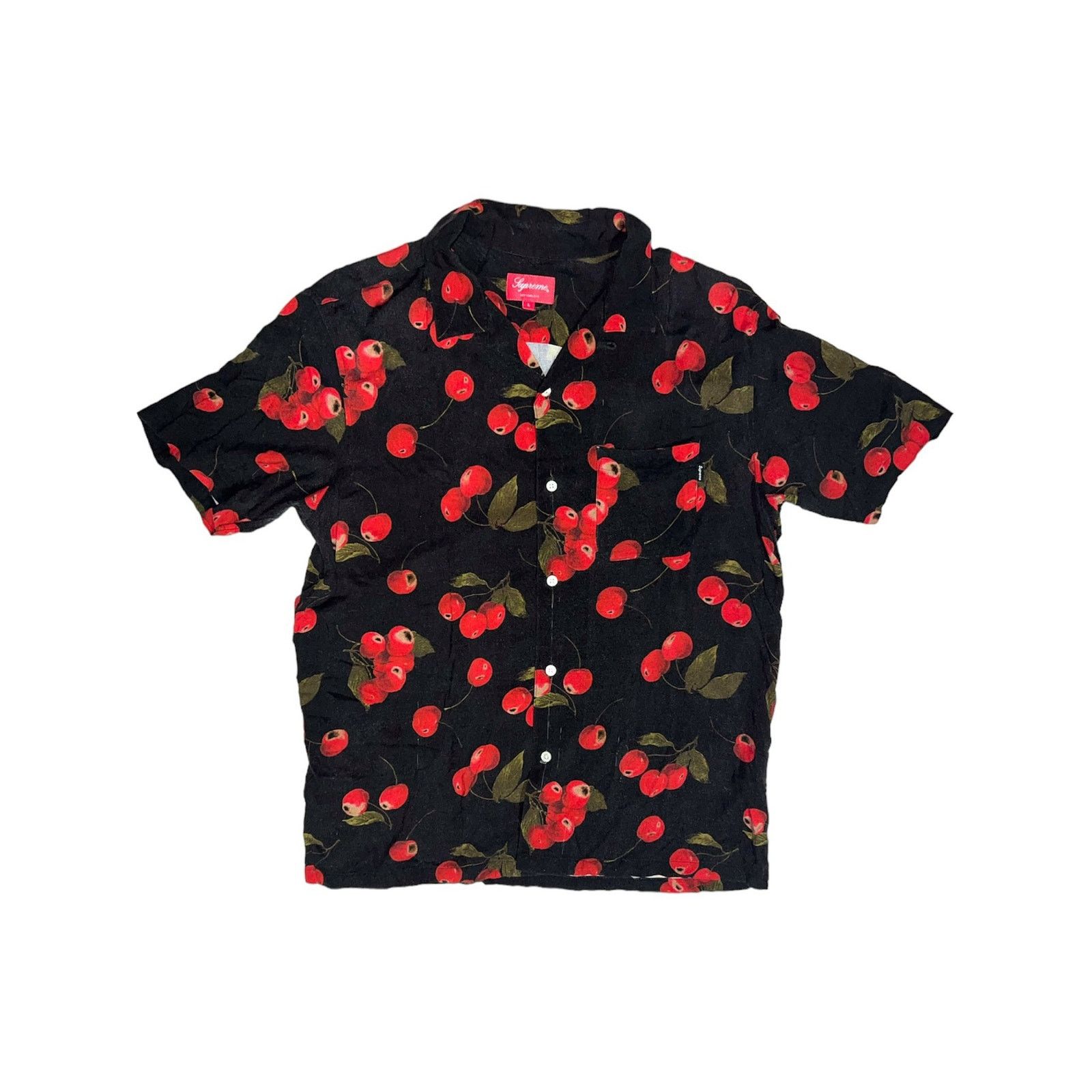 Supreme Supreme Cherry Rayon Shirt | Grailed