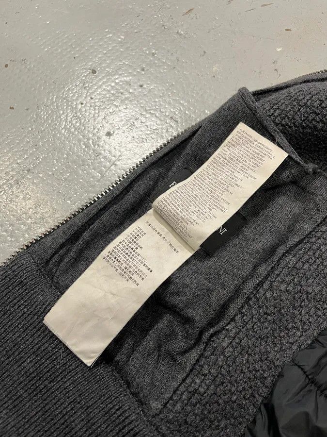 Emporio Armani 2000s Emporio Armani Grey Wool & Puffer Vest Size US XS / EU 42 / 0 - 9 Thumbnail